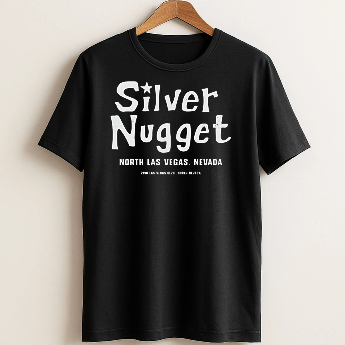 Original Silver Nugget Casino North Las Vegas Nevada T Shirt Sweater