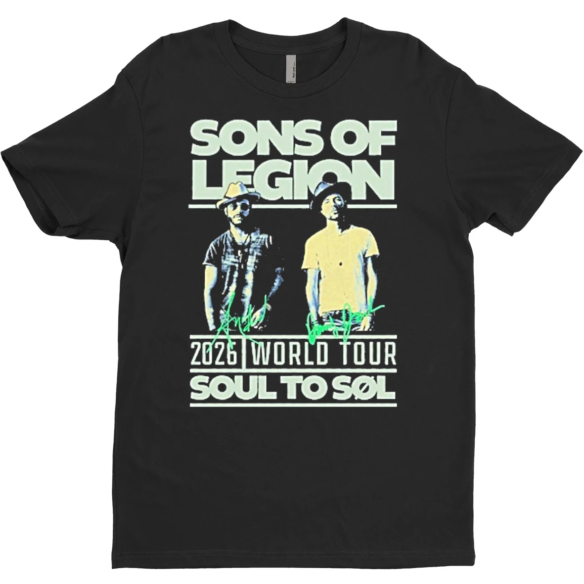 Original Sons Of Legion Exclusive Soul To Sol Tour T Shirt Sweater