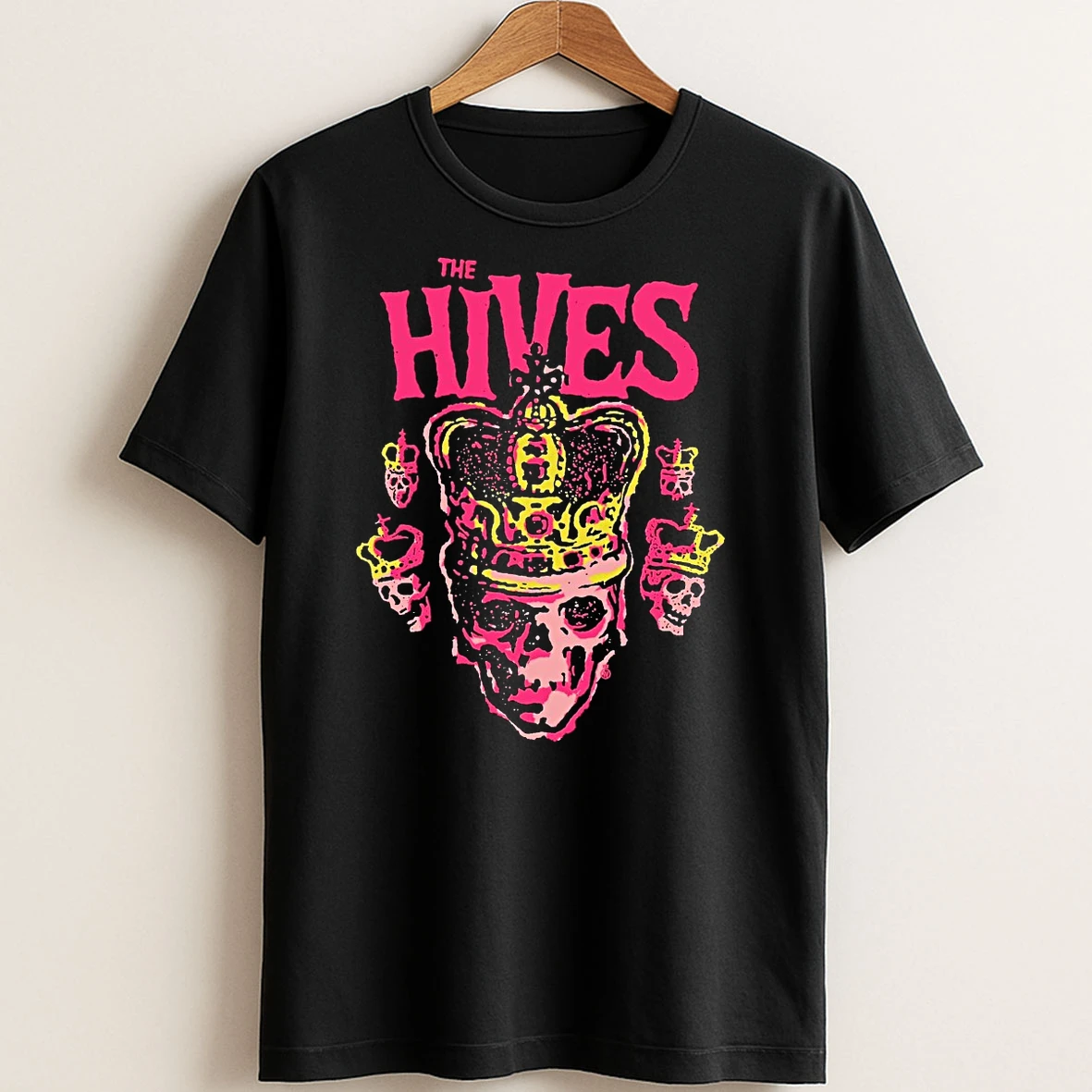 Original The Hives Skull Crown T Shirt Sweater
