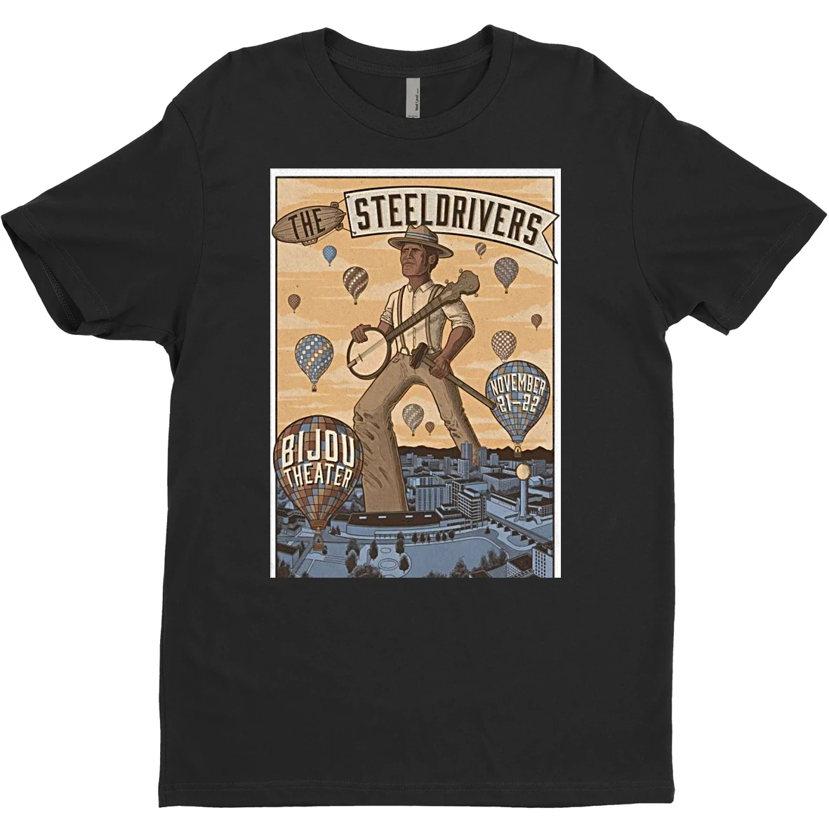 Original The Steeldrivers Knoxville Tn November 21 22 2025 T Shirt Sweater
