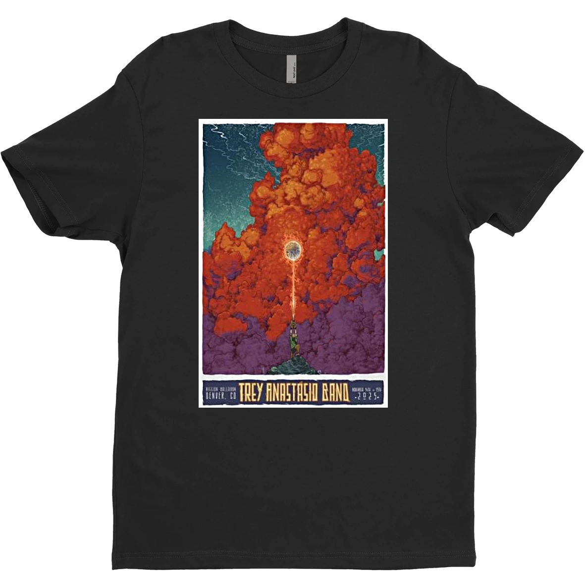 Original Trey Anastasio Mission Ballroom In Denver Co Nov 15 2025 T Shirt Sweater