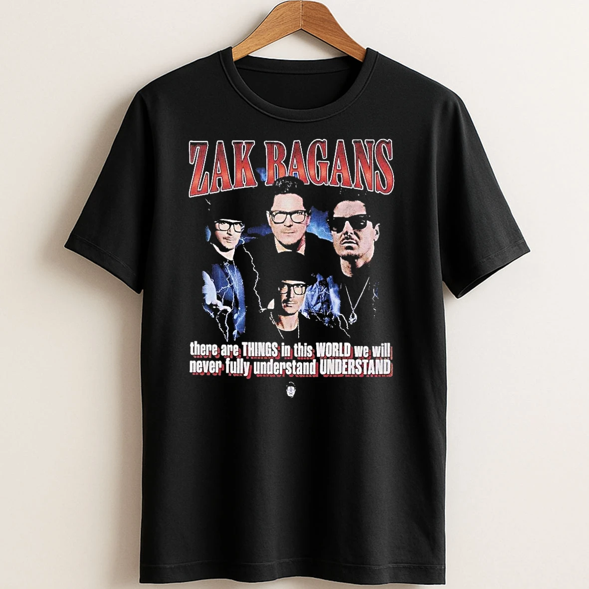 Original Zak Bagans Collage T Shirt Sweater