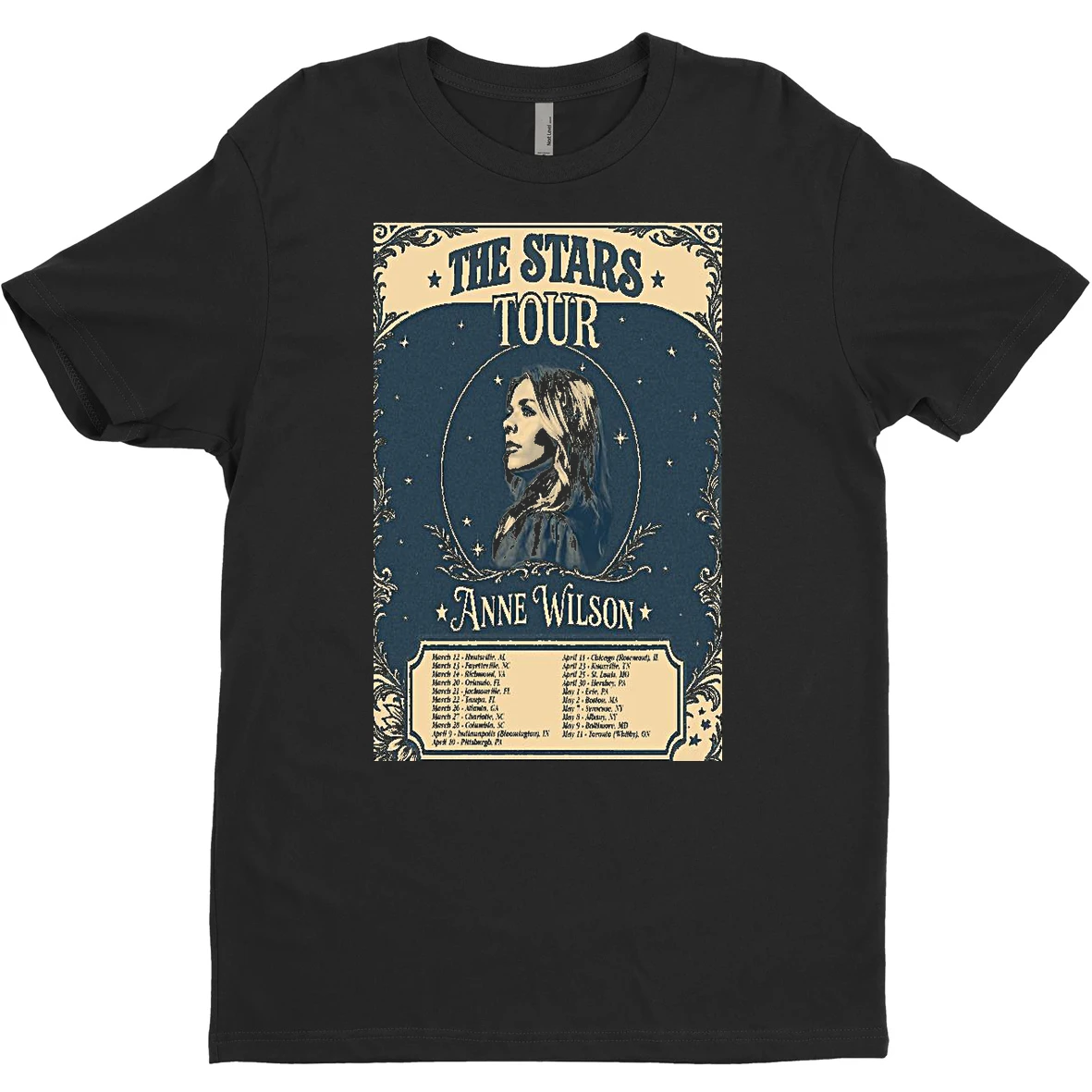 Original Anne Wilson The Stars Tour 2026 T Shirt Sweater