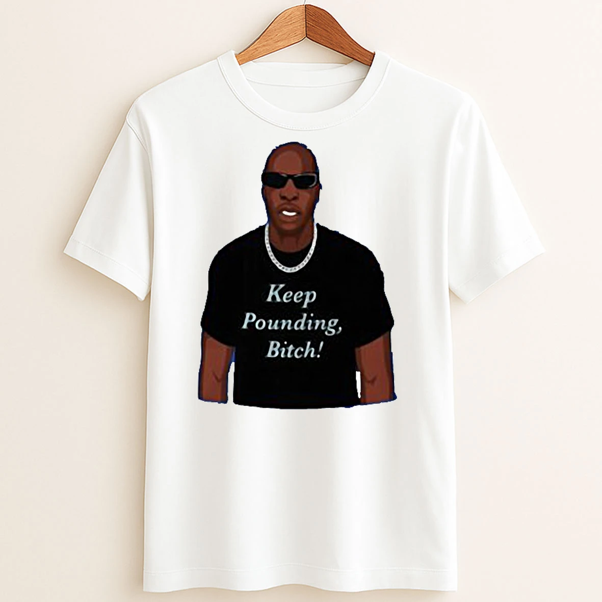 Original Chad Johnson Keep Pounding Bitch T Shirt Sweater