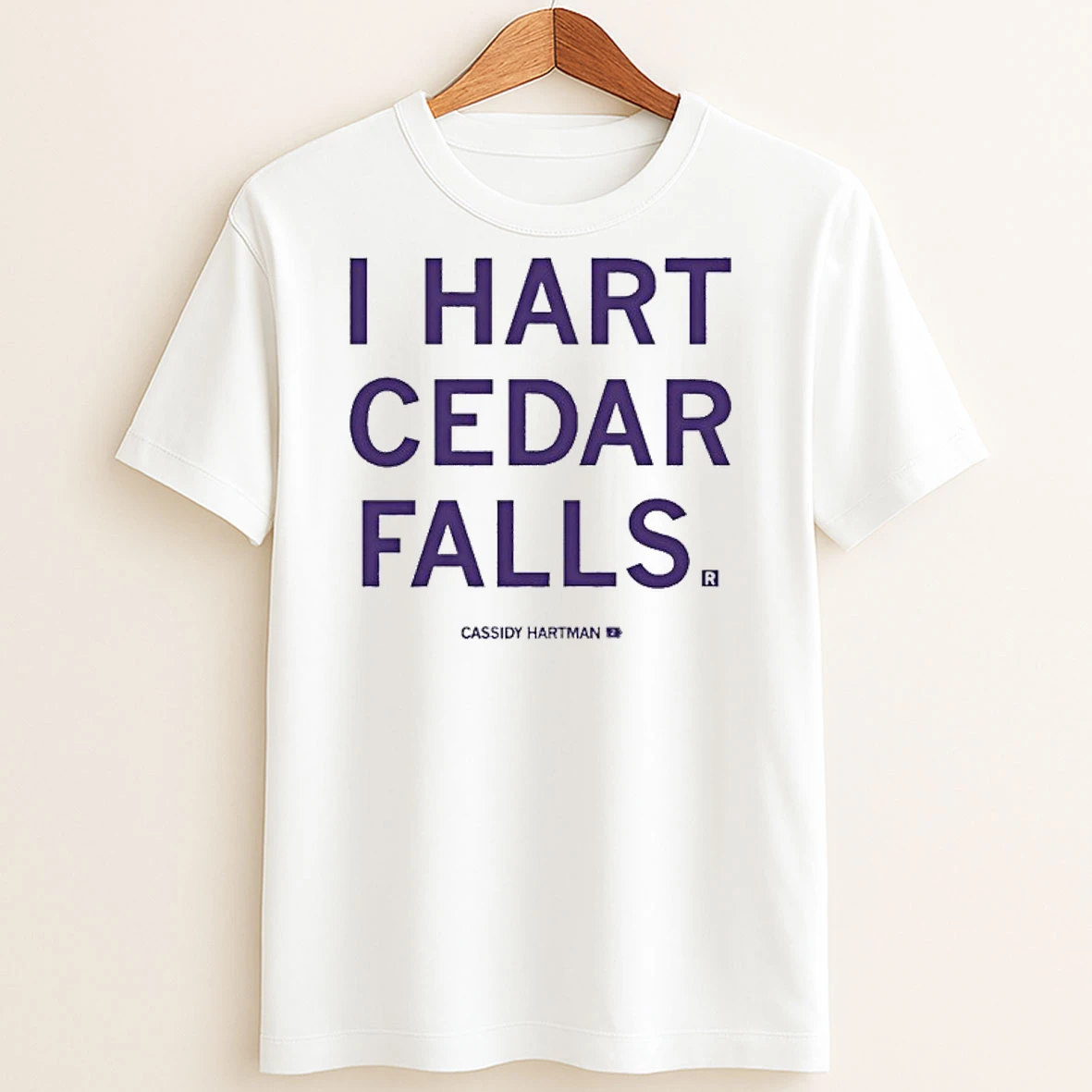 Original I Hart Cedar Falls Cassidy Hartman T Shirt Sweater