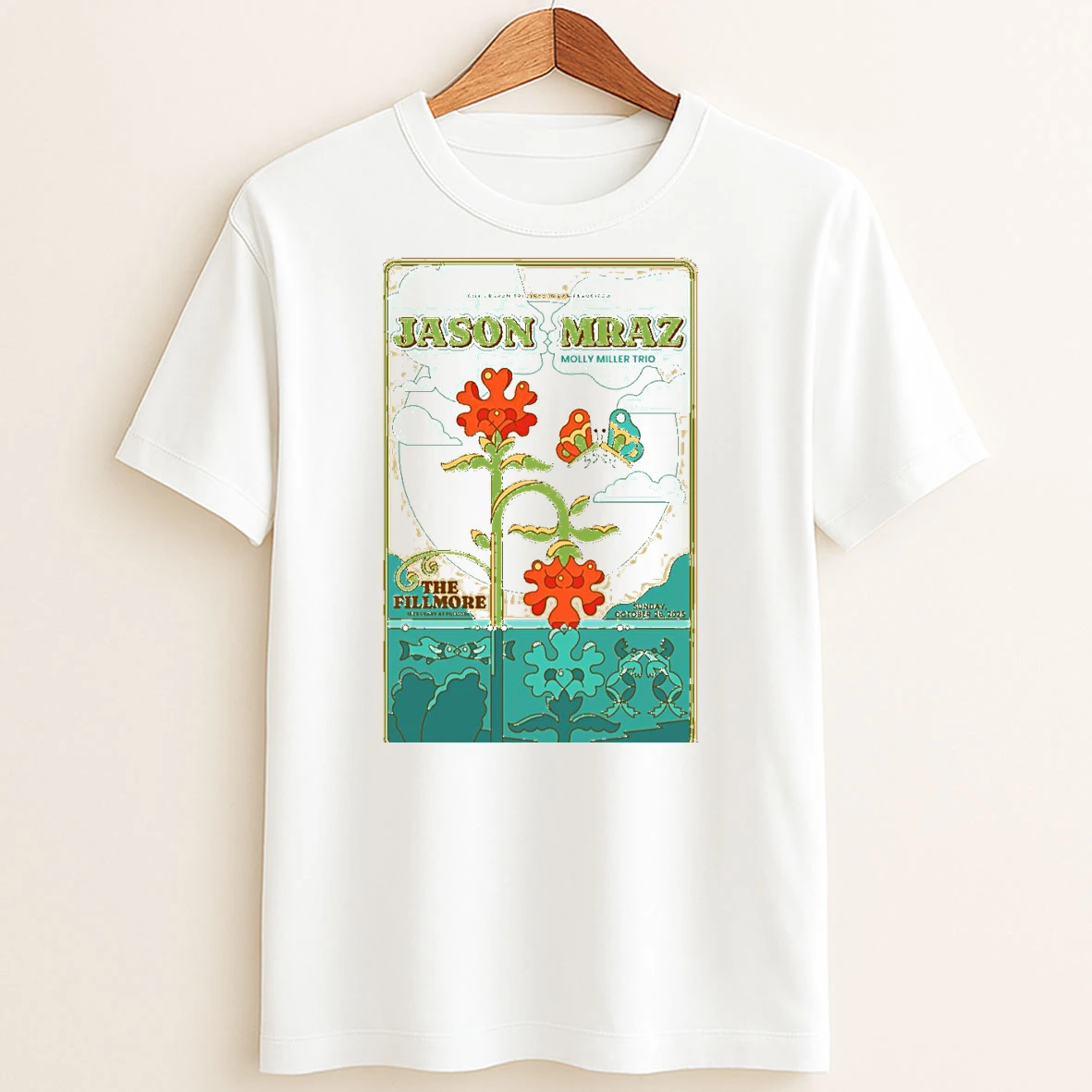 Original Jason Mraz October 26 2025 Limited Edition T Shirt Sweater