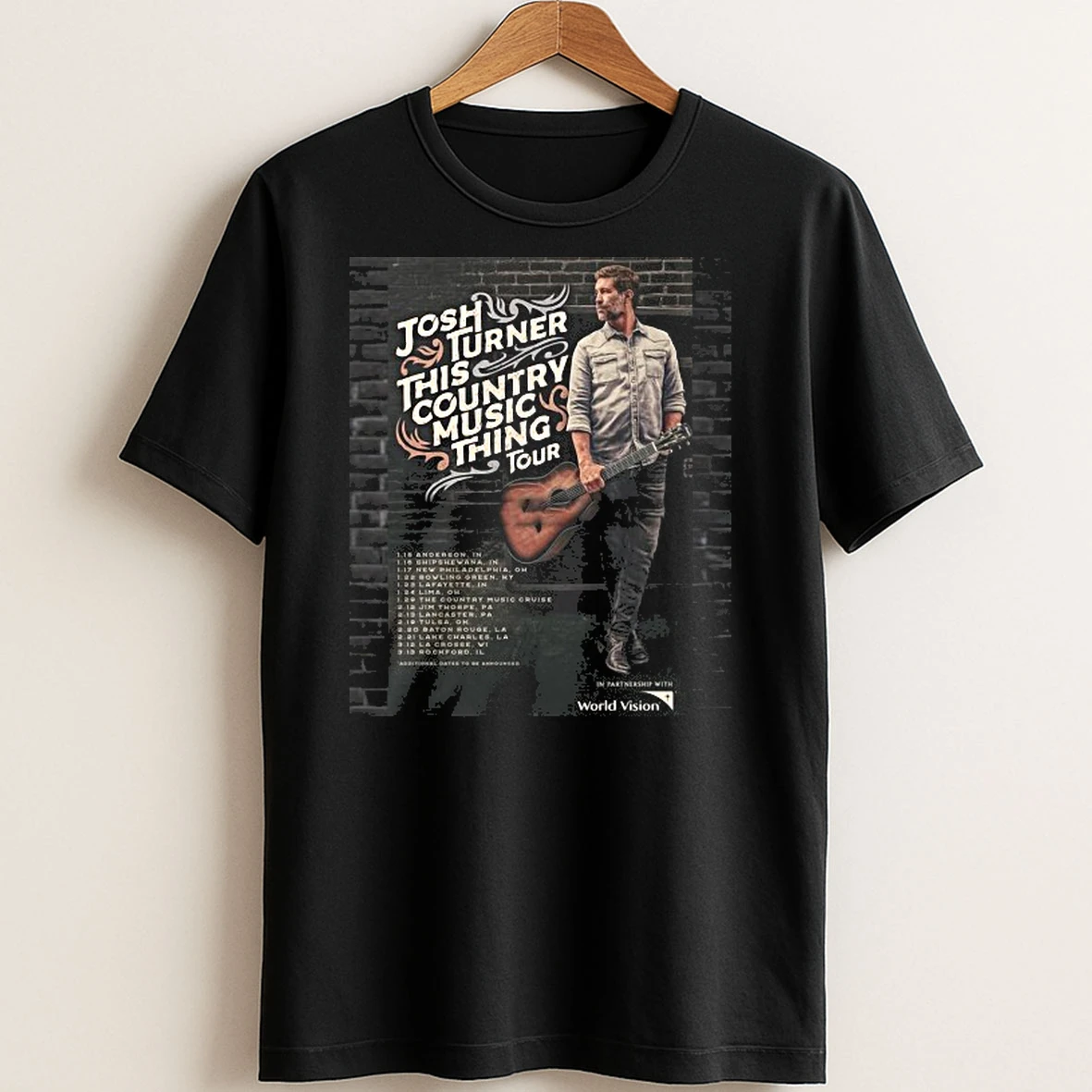 Original Josh Turner This Country Music Thing Tour 2026 T Shirt Sweater