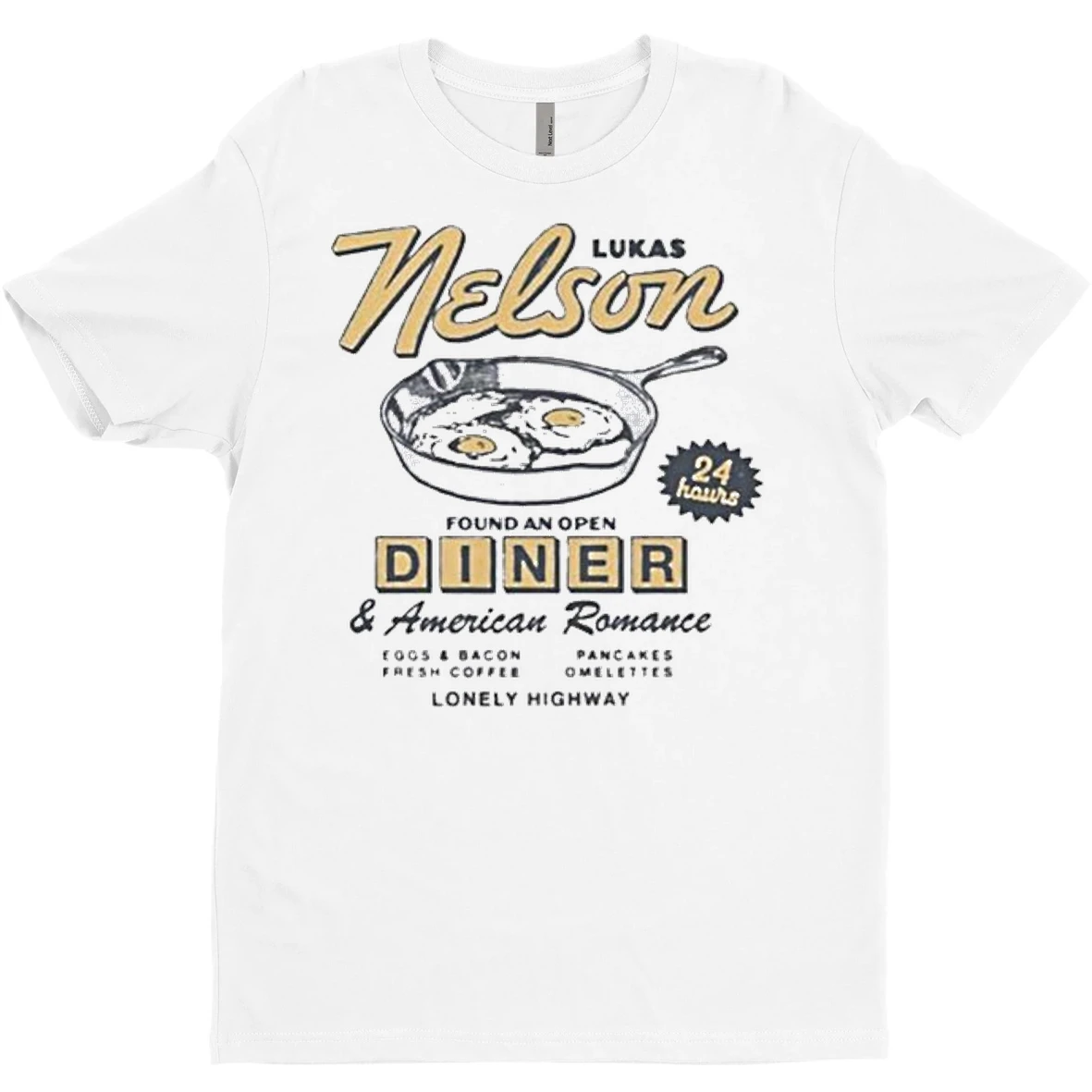 Original Lukas Nelson The Diner And American Romance 2025 T Shirt Sweater