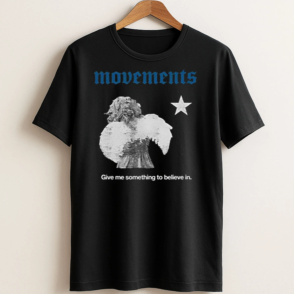 Original Movement Something To Believe In Angel Tee T Shirt Sweater