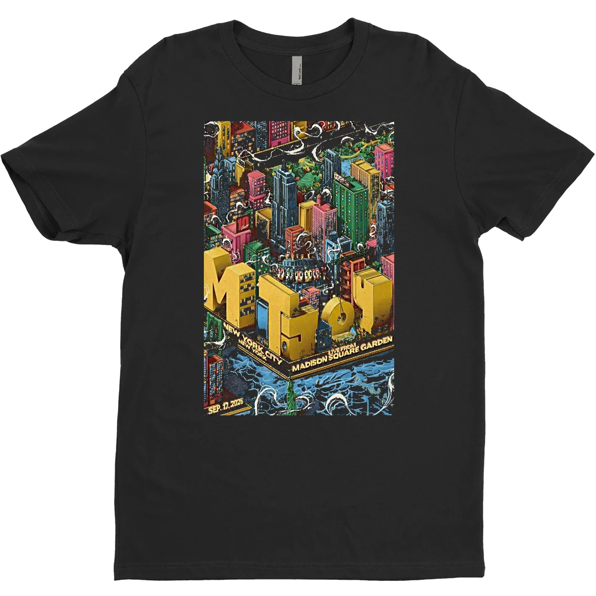 Original Mt Joy Madison Square Garden New York September 17 2026 Concert T Shirt Sweater