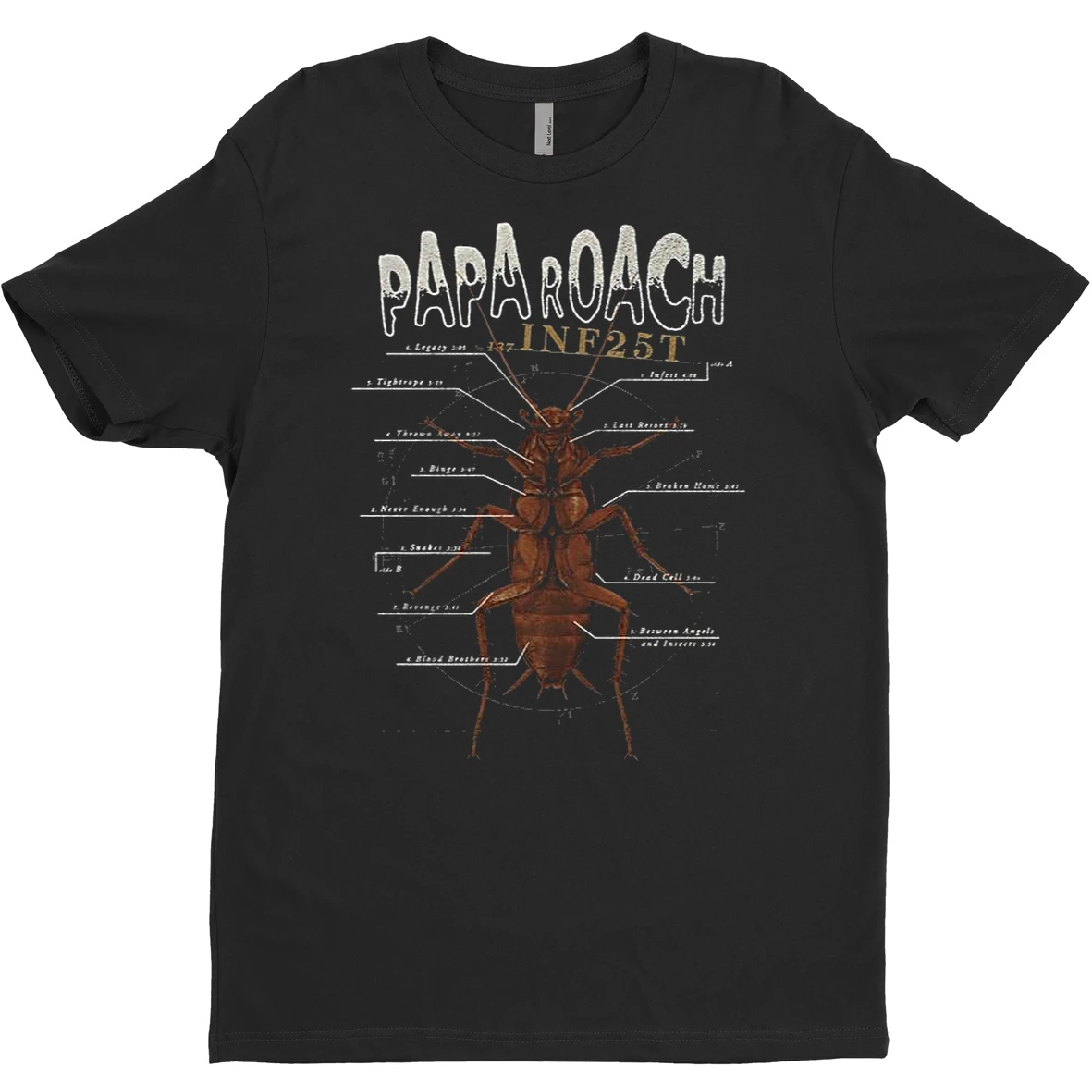 Original Papa Roach Inf25t Dissection T Shirt Sweater
