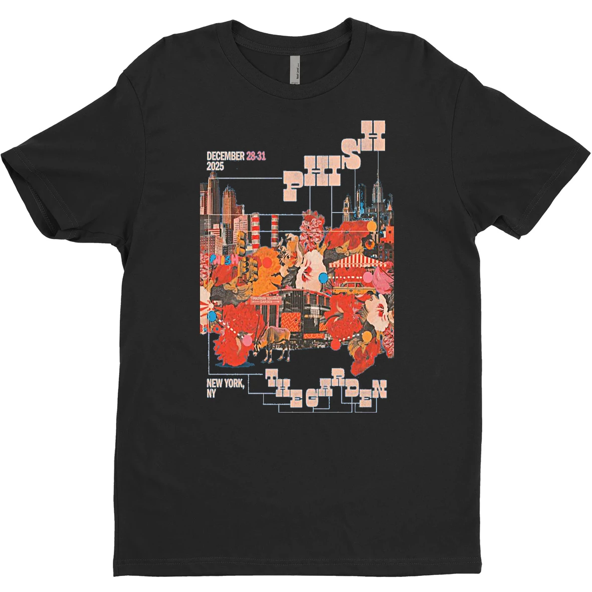Original Phish Dec Madison Square Garden 28 31 2025 New York Ny T Shirt Sweater