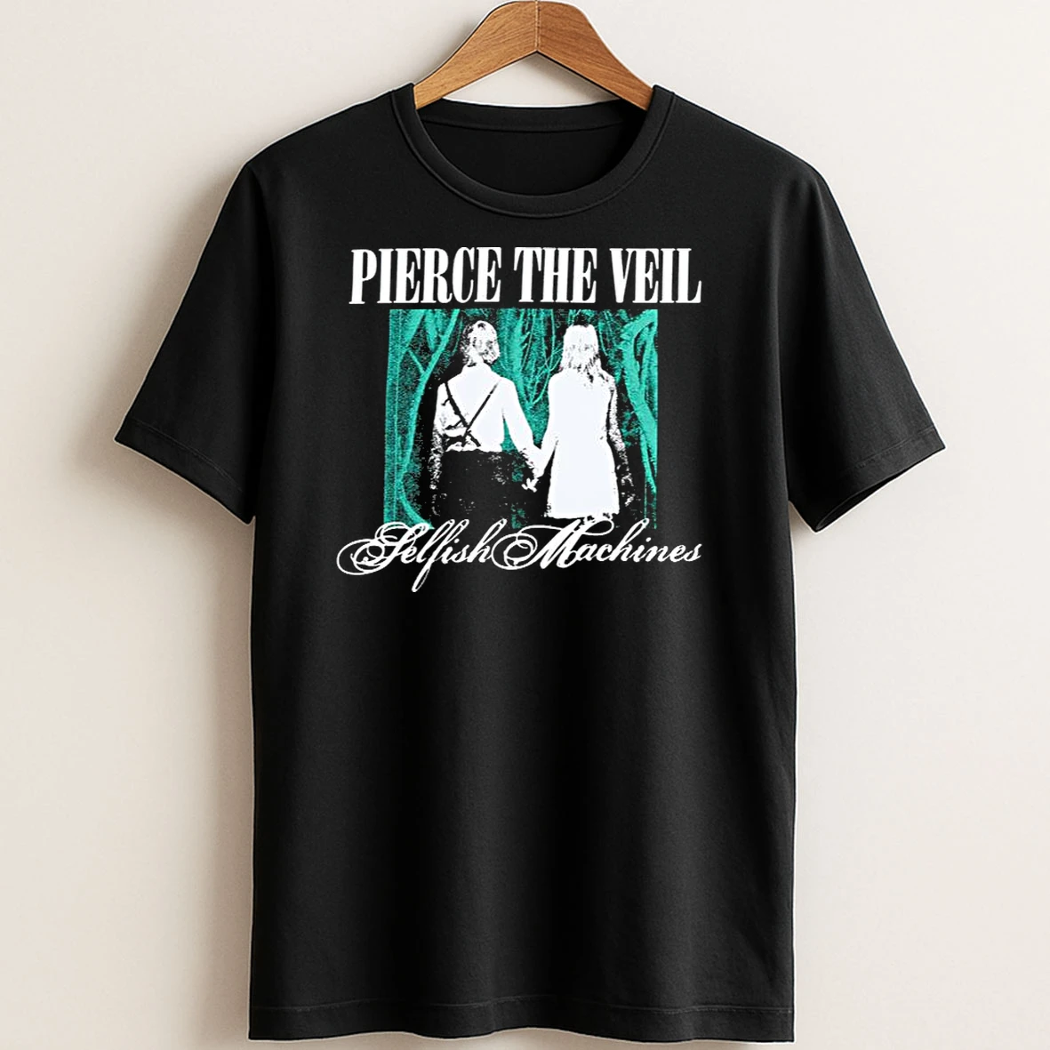 Original Pierce The Veil Selfish Machines Holding Hands 2025 T Shirt Sweater