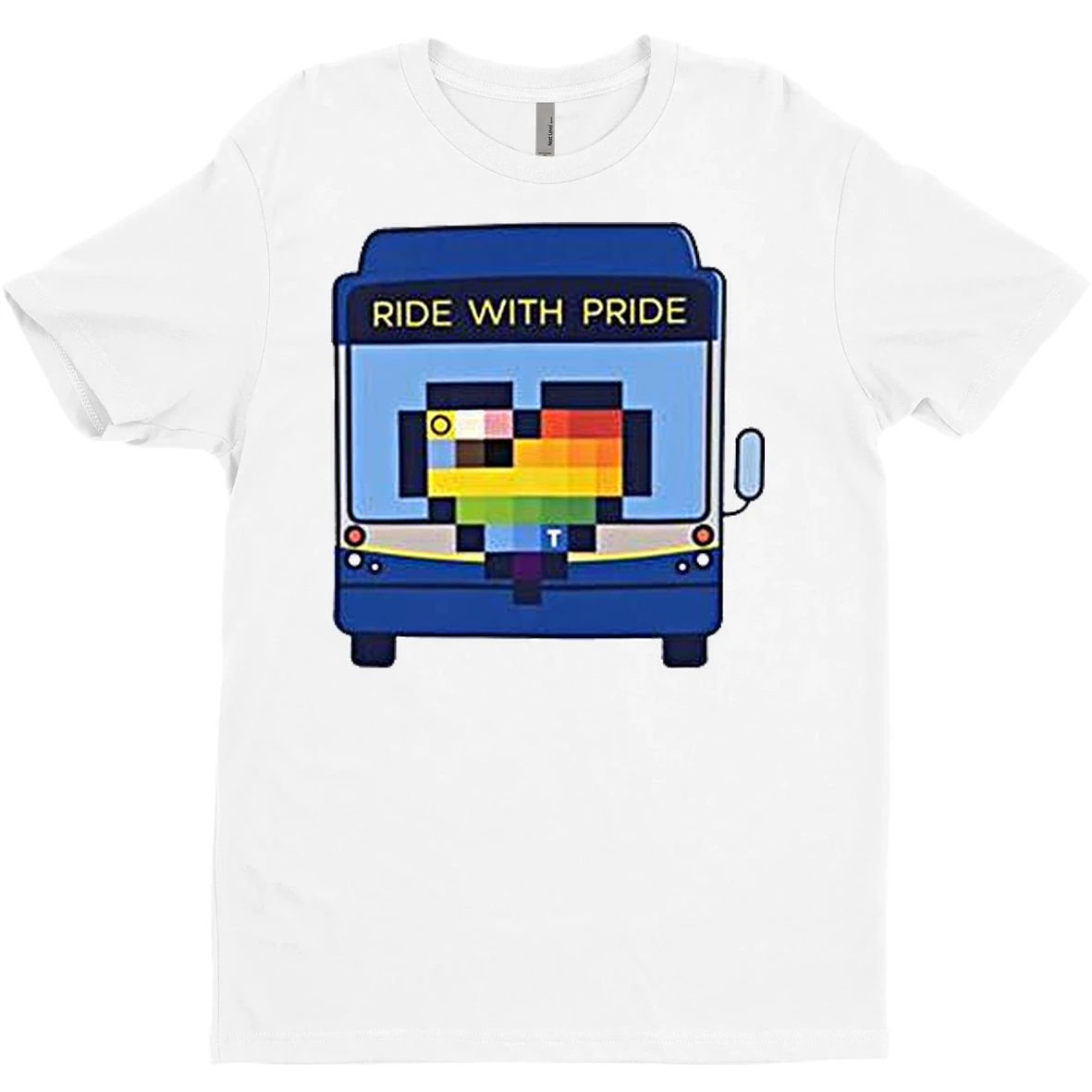 Original Ride With Pride Bus Tee T Shirt Sweater