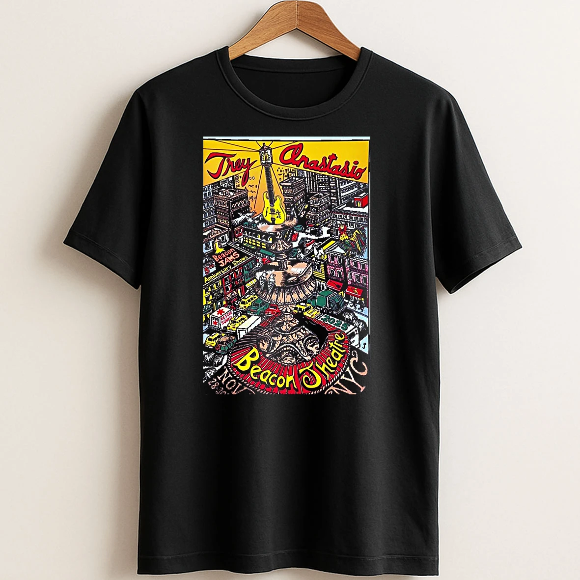 Original Trey Anastasio Band Beacon Theatre Nyc November 28 30 2025 Concert T Shirt Sweater