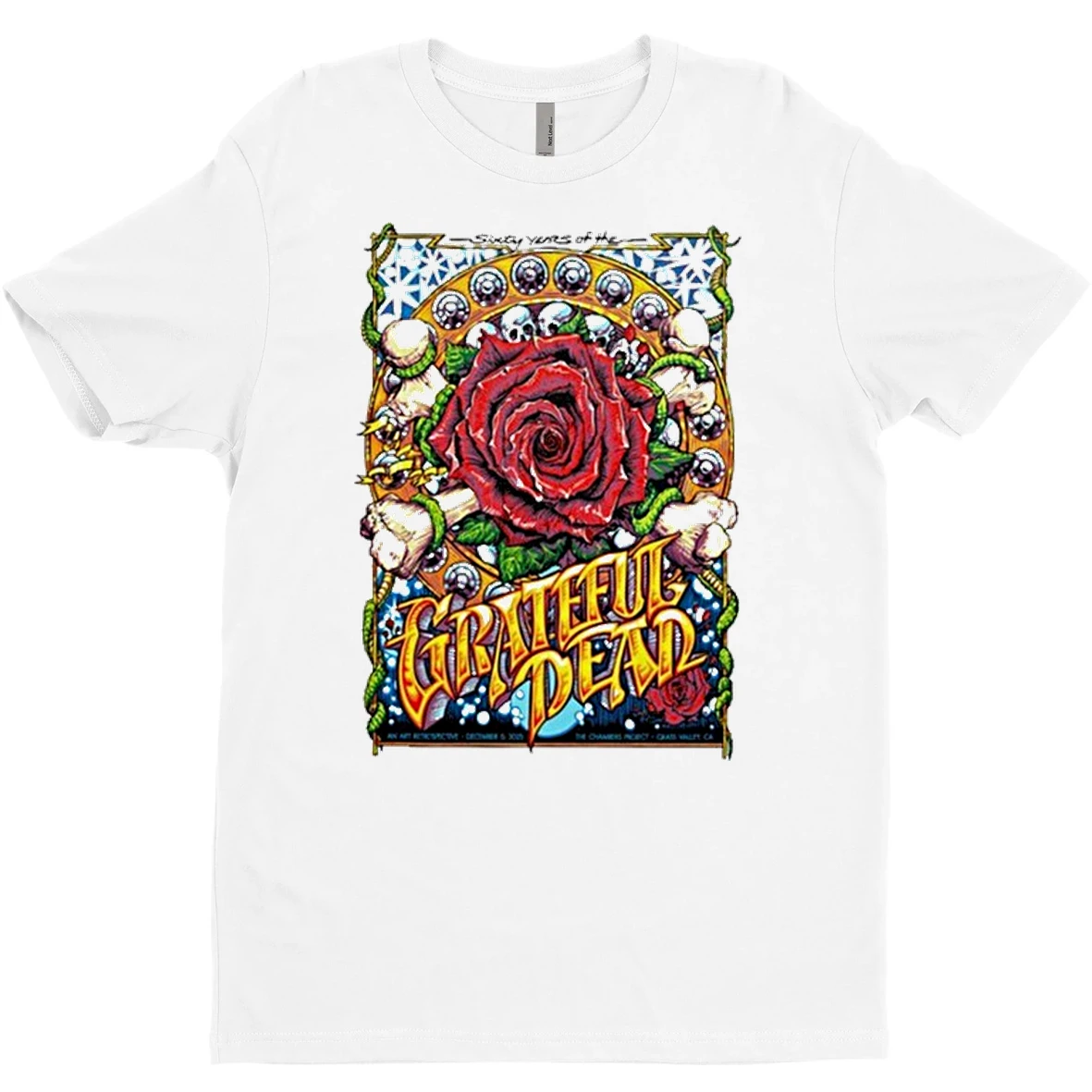 Original 60 Years Of The Grateful Dead Dec 6 2025 In Nevada City Ca T Shirt Sweater