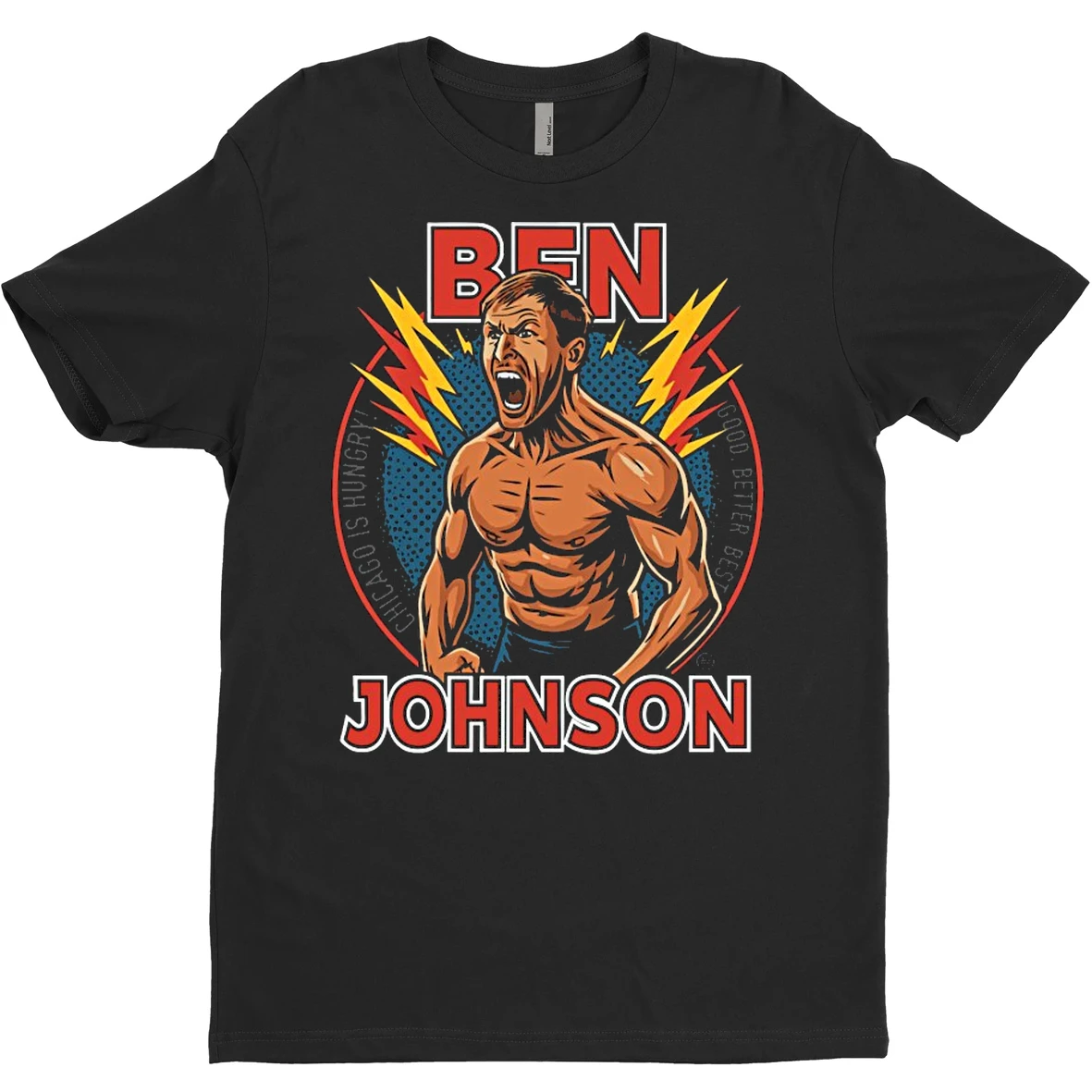 Original Ben Johnson Shirtless T Shirt Sweater