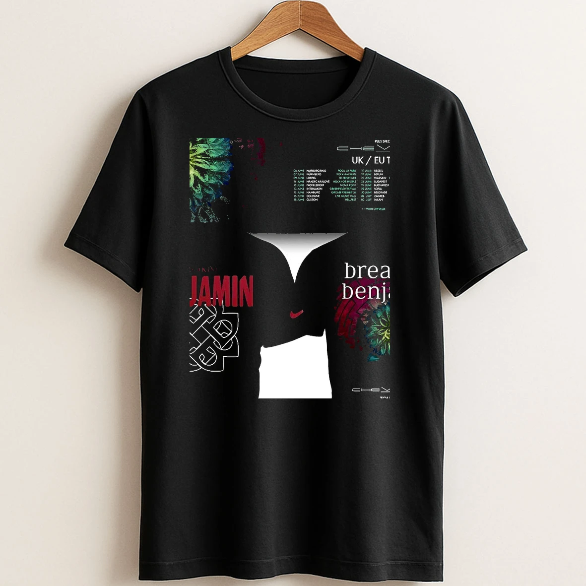 Original Breaking Benjamin Eu Uk Tour 2026 T Shirt Sweater