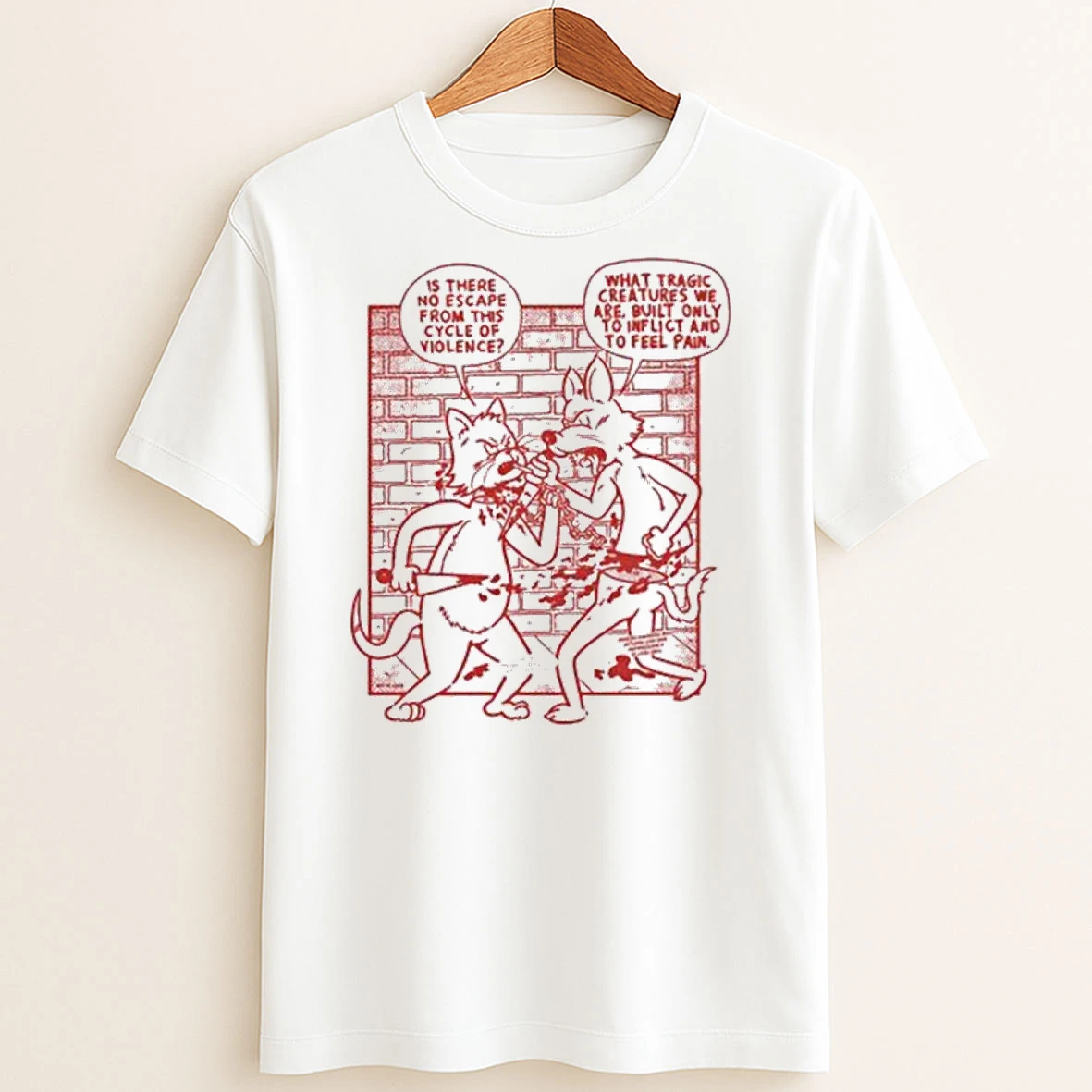 Original Cycle Of Violence Vintage Wash T Shirt Sweater