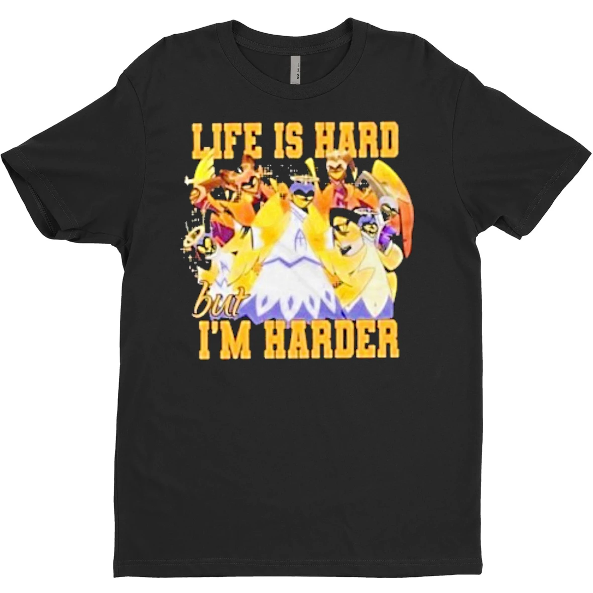 Original Hazbin Hotel Life Is Hard But Im Harder T Shirt Sweater