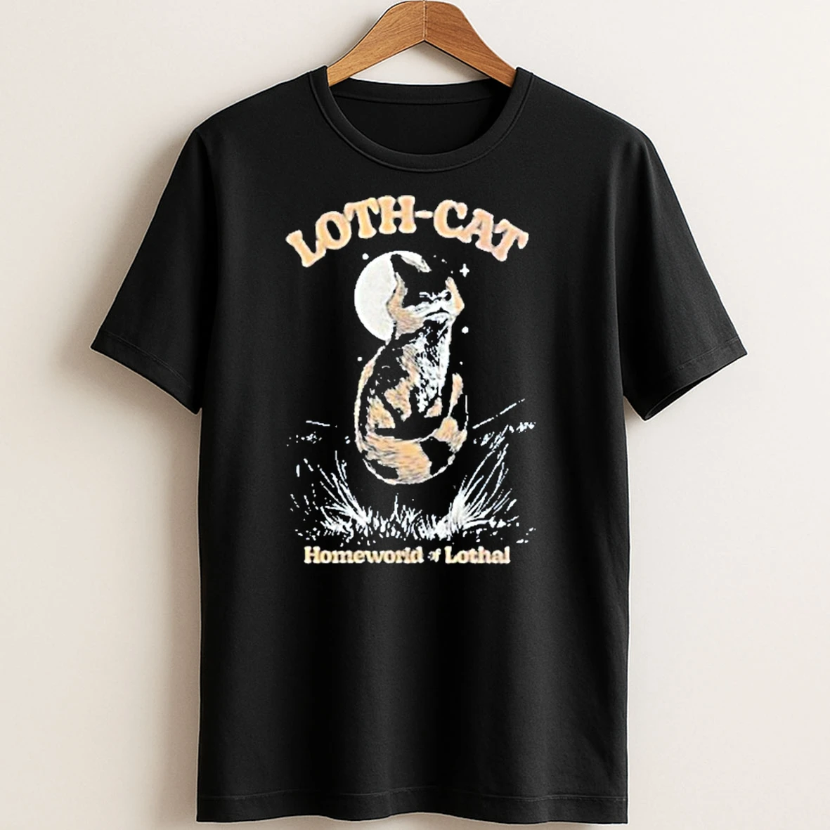 Original Heroes Villains Star Wars Loth Cat Stamp Zine T Shirt Sweater