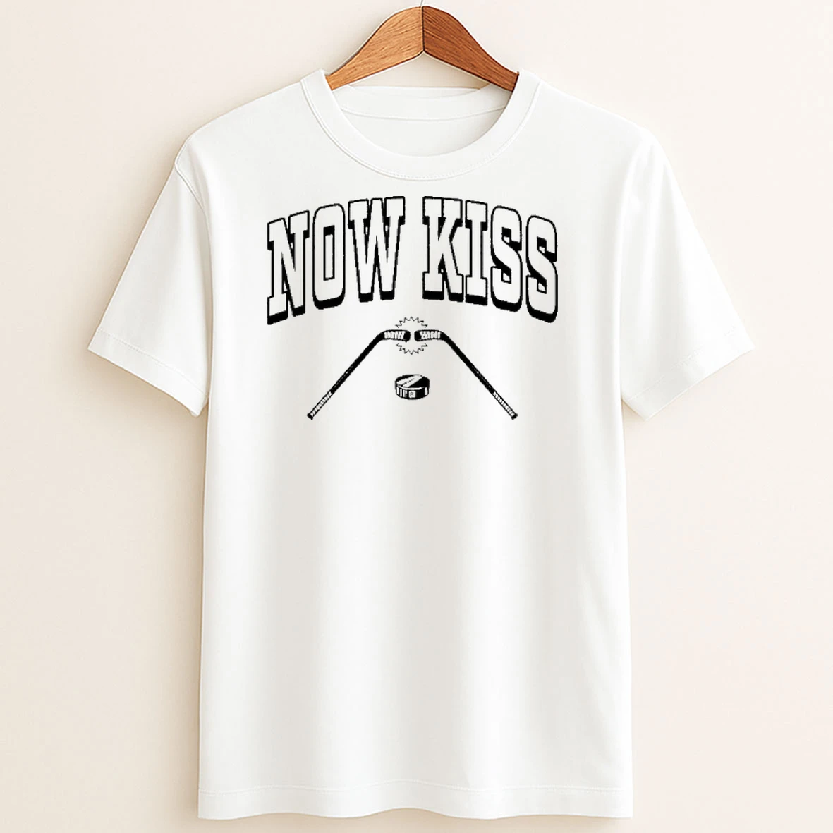 Original Hockey Now Kiss T Shirt Sweater