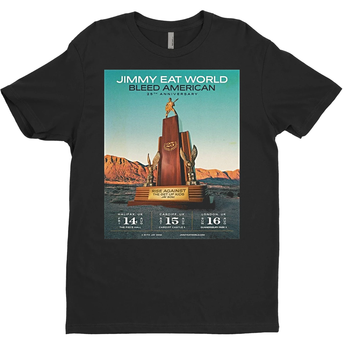 Original Jimmy Eat World Bleed American 25th Anniversary 2026 T Shirt Sweater