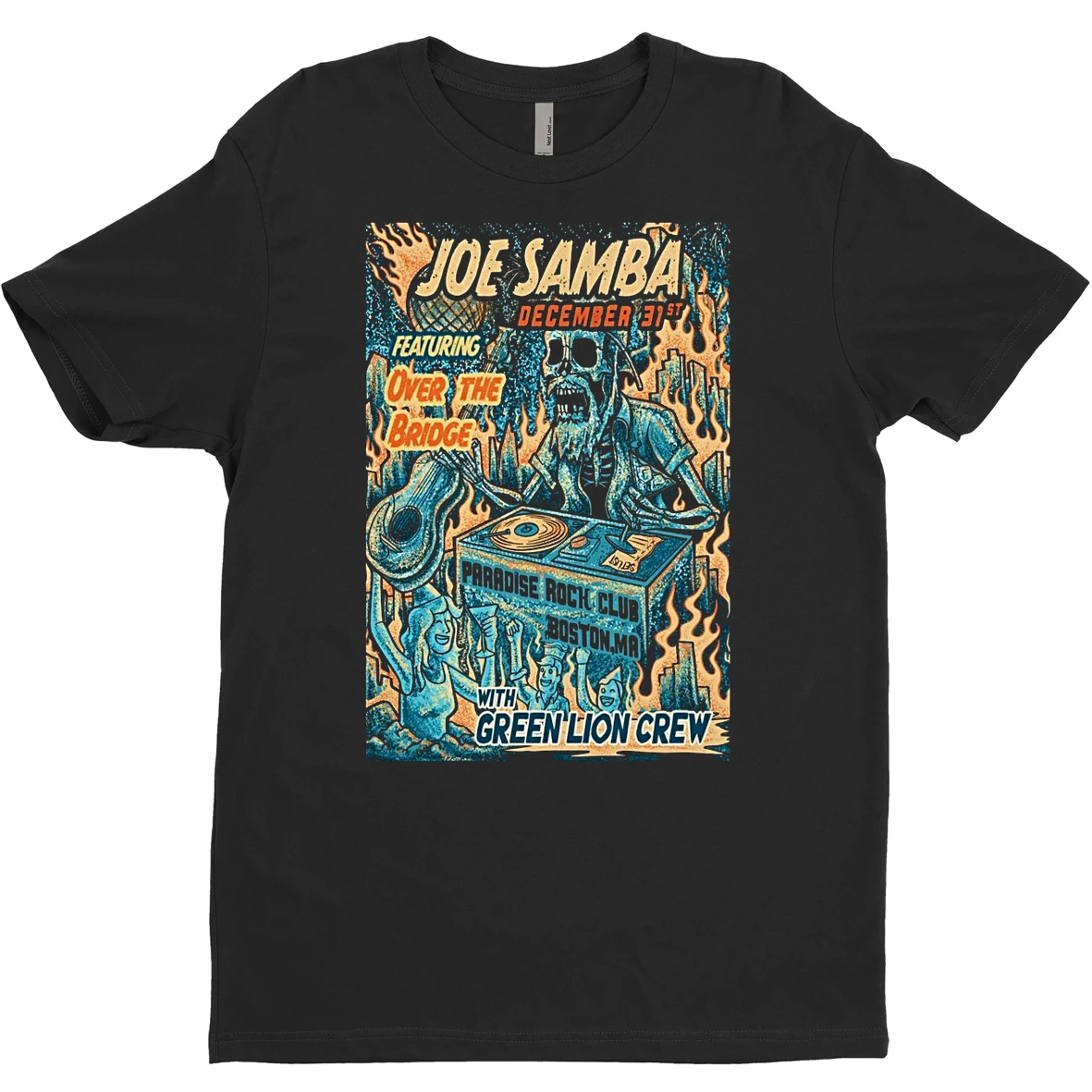 Original Joe Samba Paradise Rock Club In Boston Ma December 31 2025 T Shirt Sweater