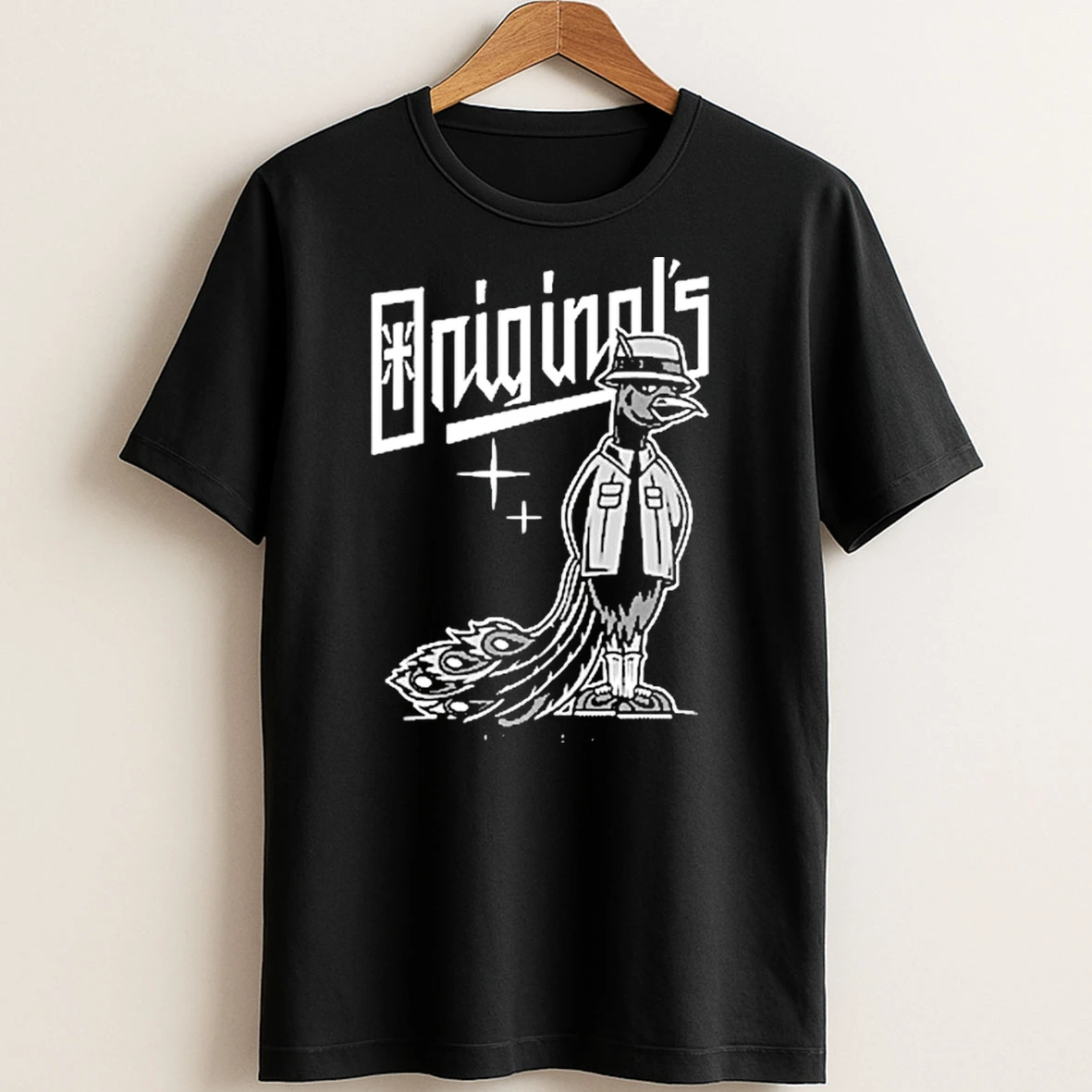 Original K Momo Og Family Peacock Graphic Print T Shirt Sweater