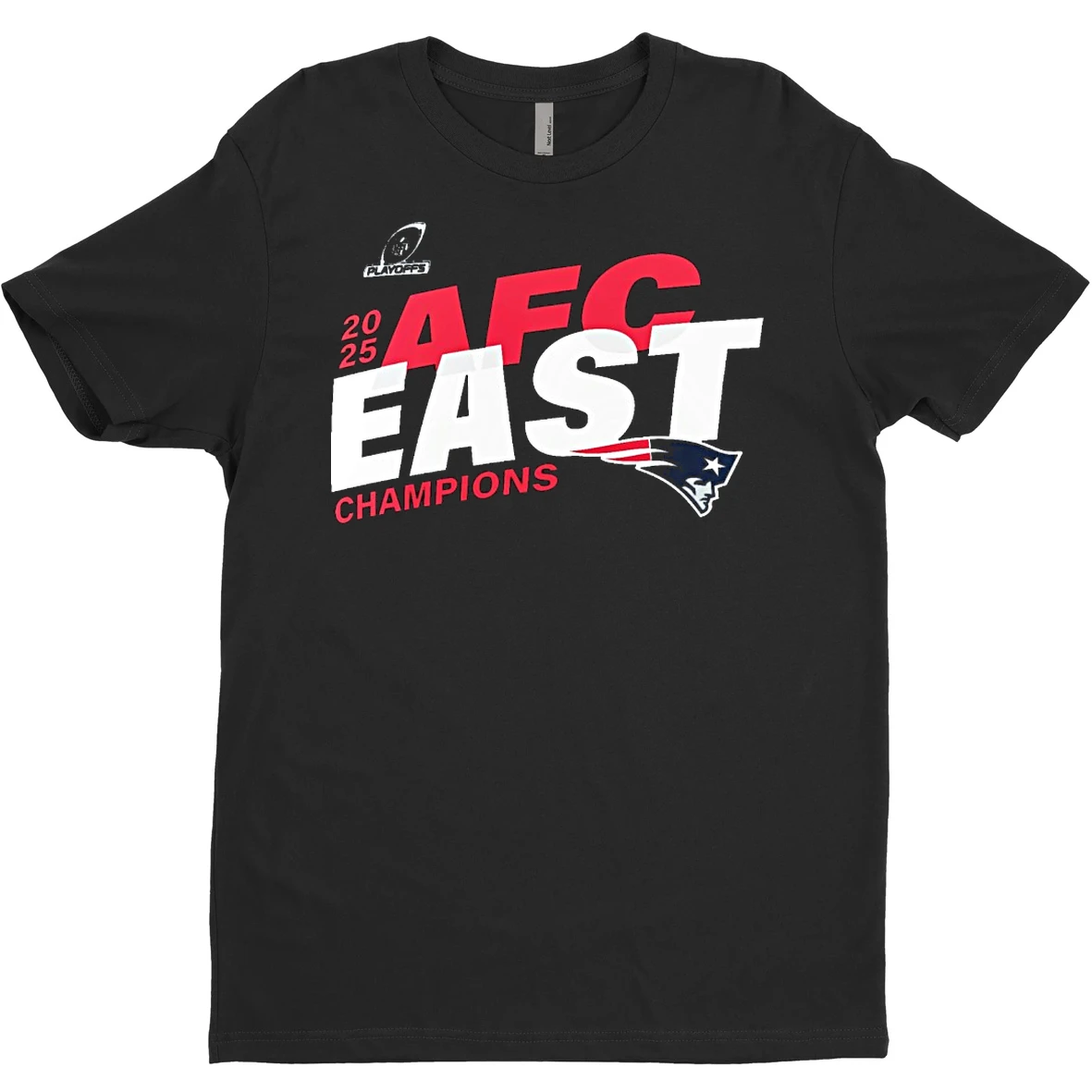Original New England Patriots 2025 Nfl Playoffs Afc East Division Champions Conquer T Shirt Sweater