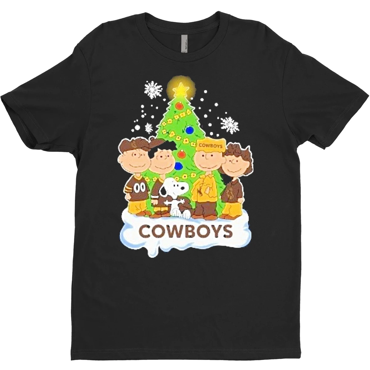 Original Snoopy The Peanuts Wyoming Cowboys Christmas T Shirt Sweater