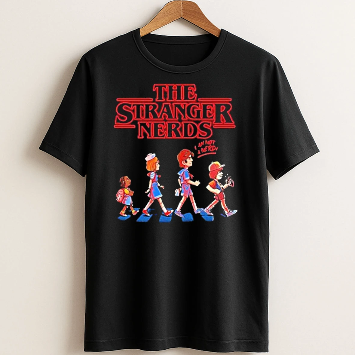 Original Stranger Things Nerds Cartoon Parody T Shirt Sweater