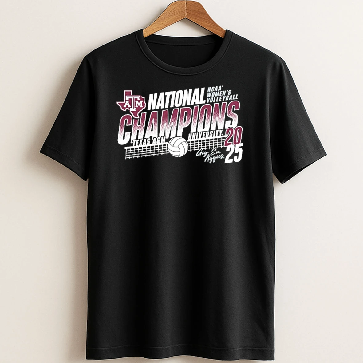 Original Texas Am Aggies 2025 National Champions T Shirt Sweater