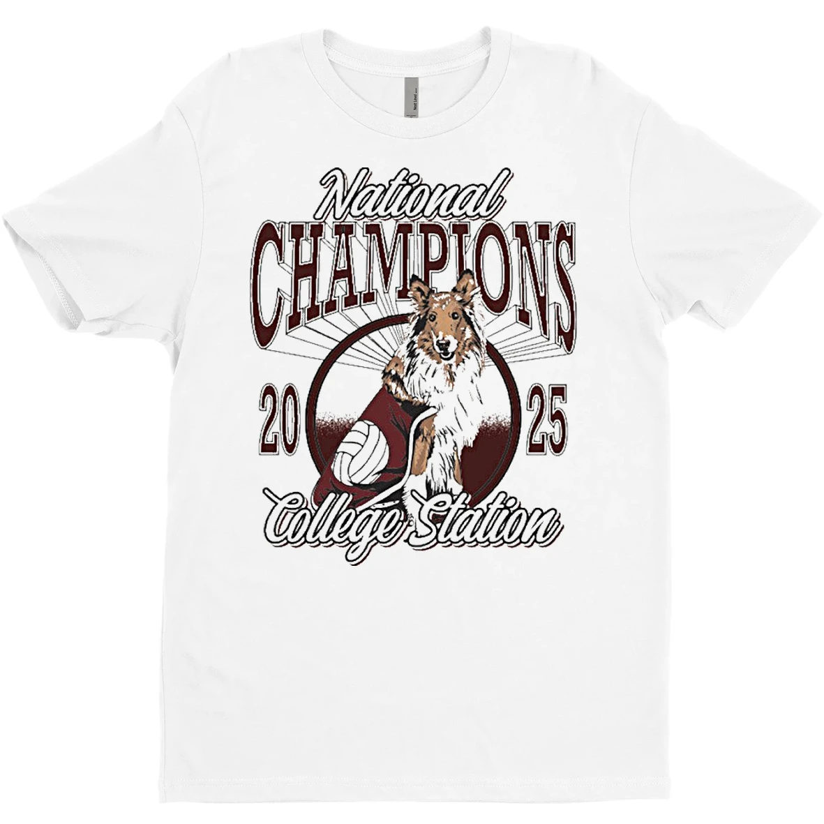 Original Texas Am Aggies National Champions Volleyball College Station 2025 T Shirt Sweater