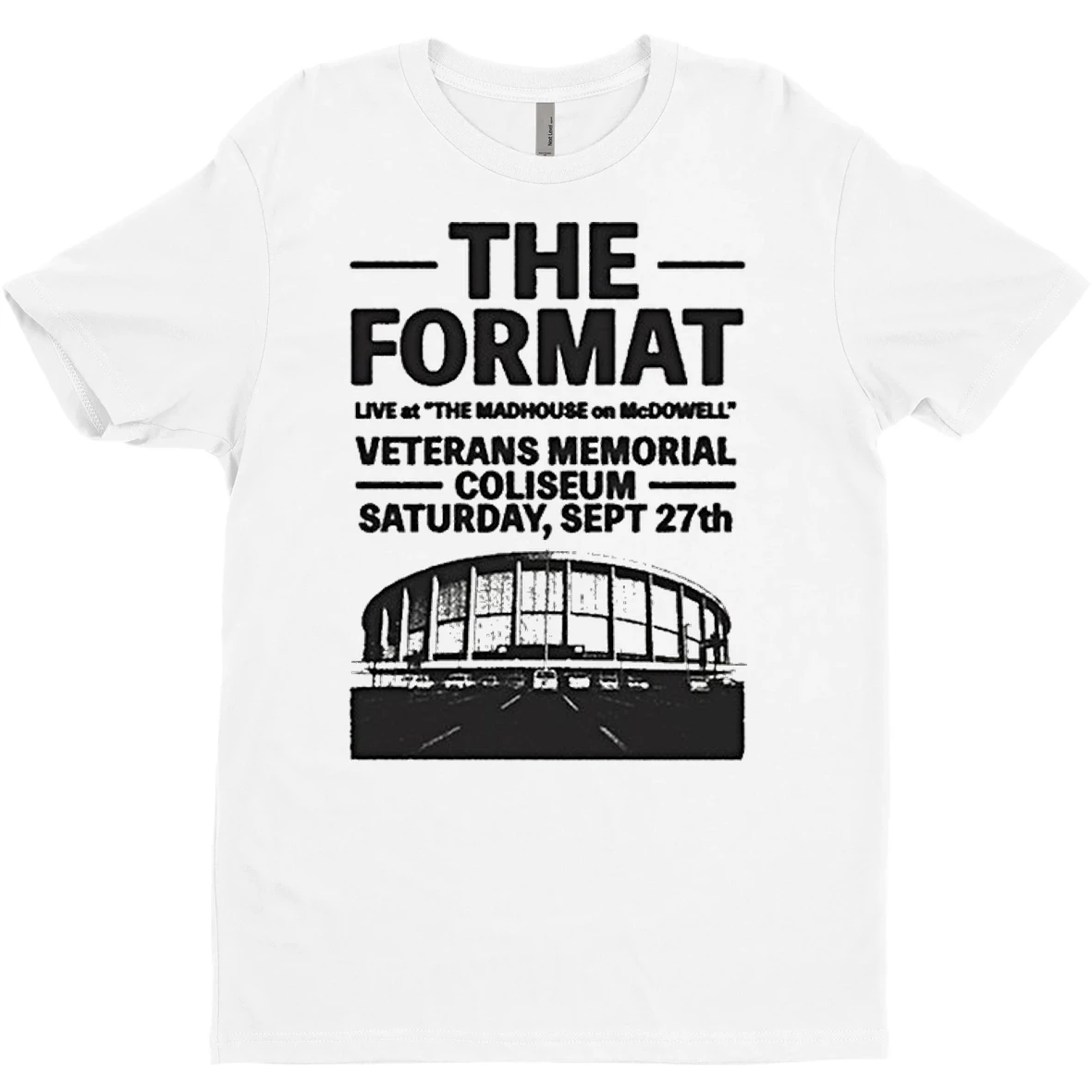 Original The Format Phoenix Ringer Veterans Memorial Coliseum Saturday Sept 27th T Shirt Sweater