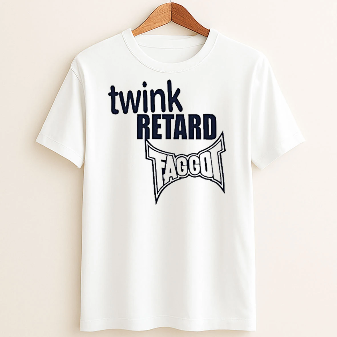 Original Twink Retard Faggot And I Have A Gun T Shirt Sweater