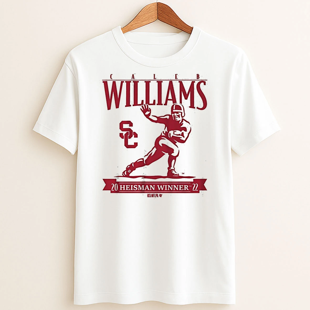 Original Usc Football Caleb Williams Heisman Trophy T Shirt Sweater