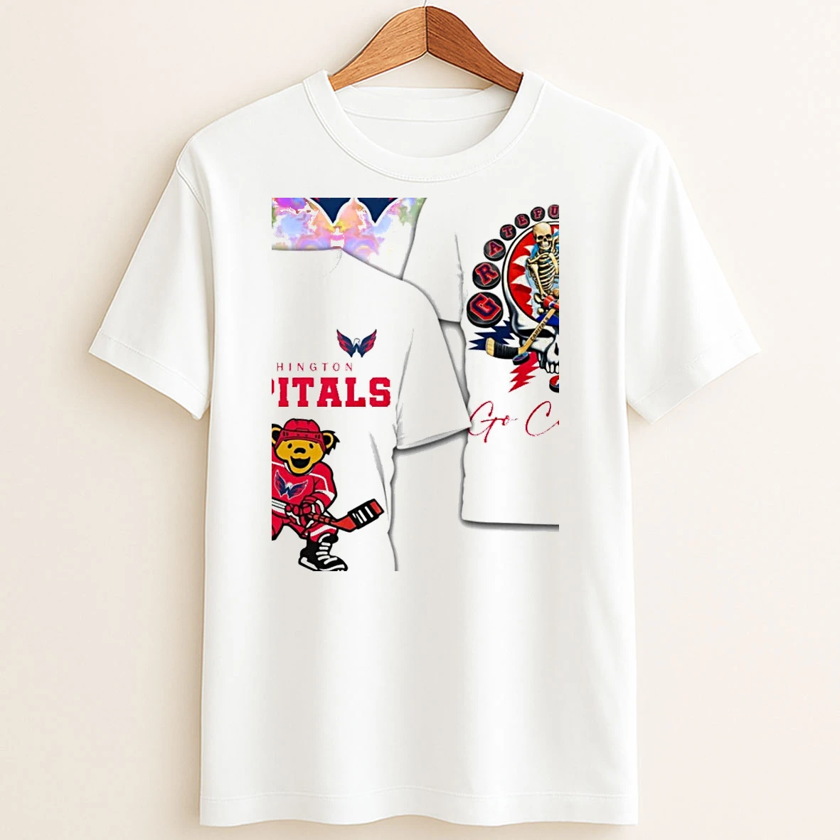 Original Washington Capitals X Deadhead Edition T Shirt Sweater