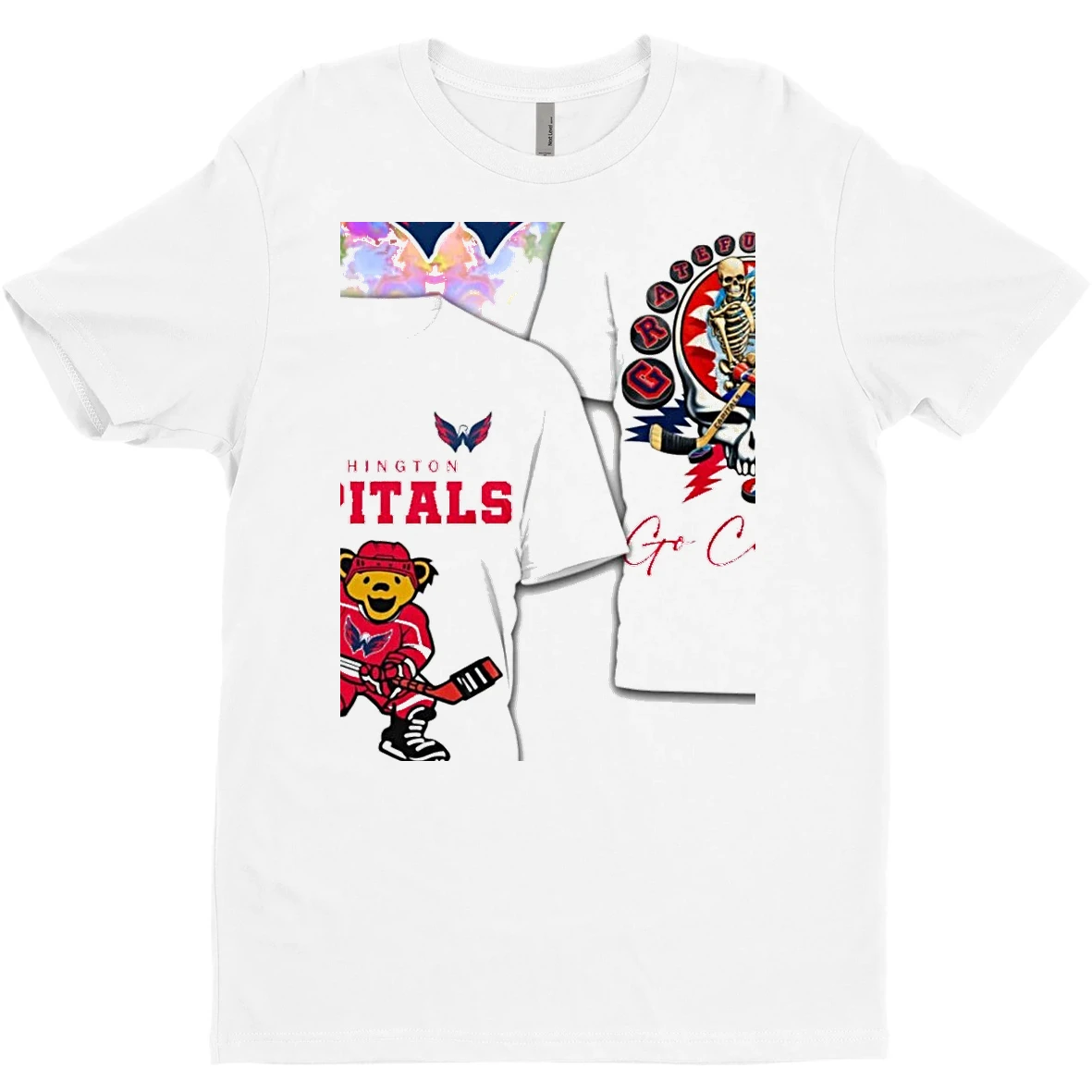 Original Washington Capitals X Deadhead T Shirt Sweater