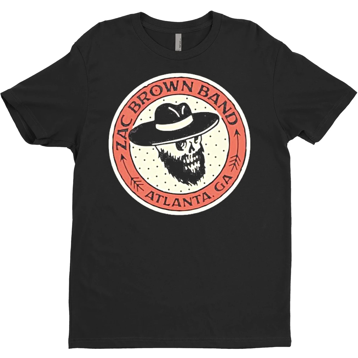 Original Zac Brown Atlanta Skull Atlanta Ga T Shirt Sweater