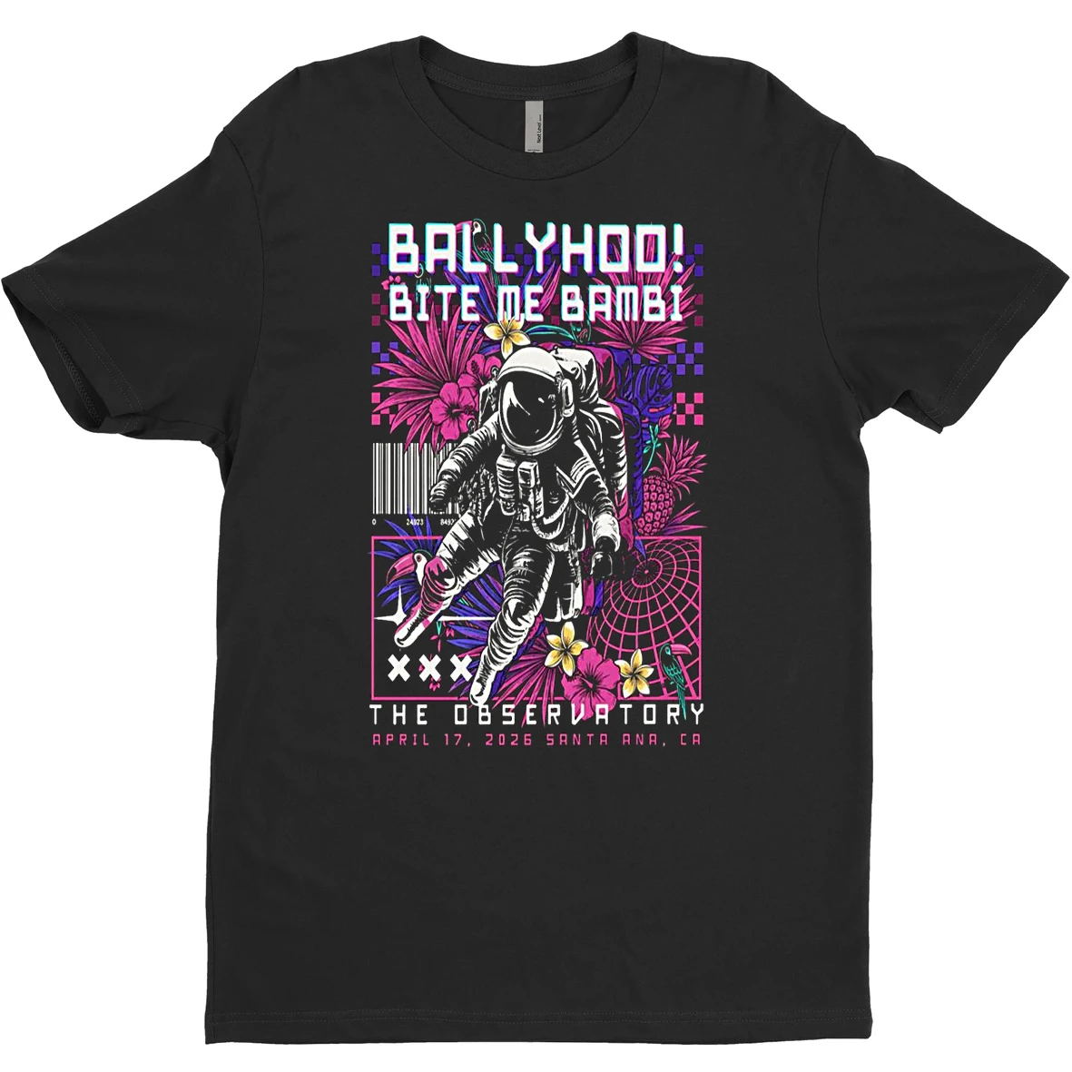 Original Ballyhoo Santa Ana Ca Apr 17 2026 Concert T Shirt Sweater