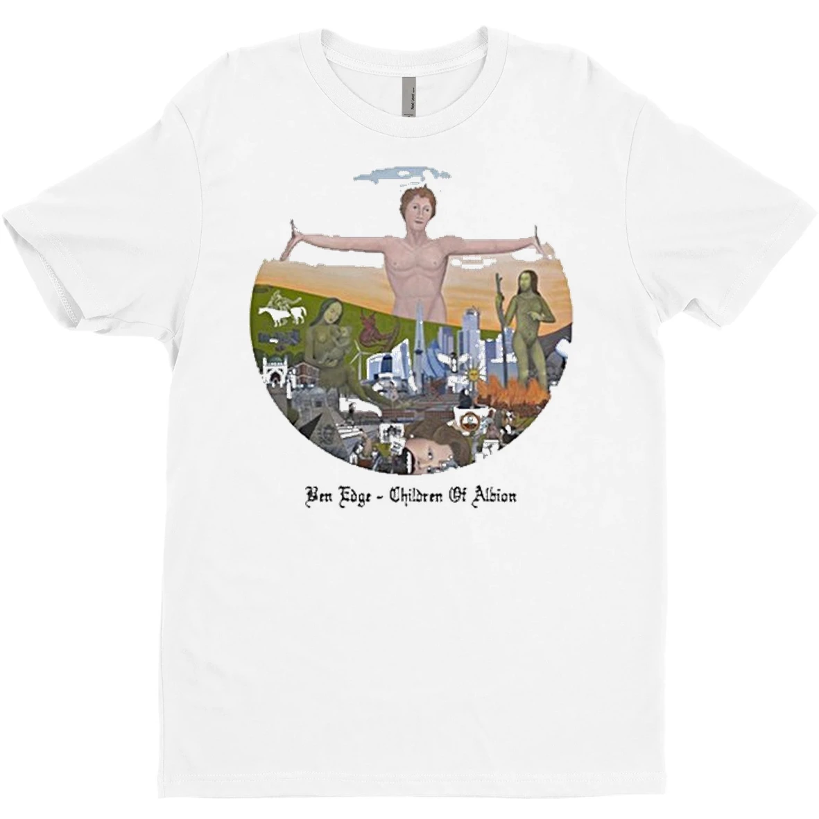 Original Ben Edge Children Of Albion Earth Positive T Shirt Sweater