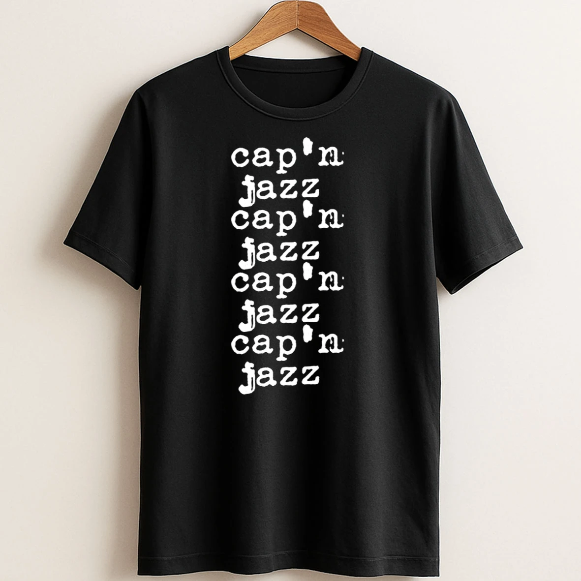 Original Capn Jazz Type Hot T Shirt Sweater