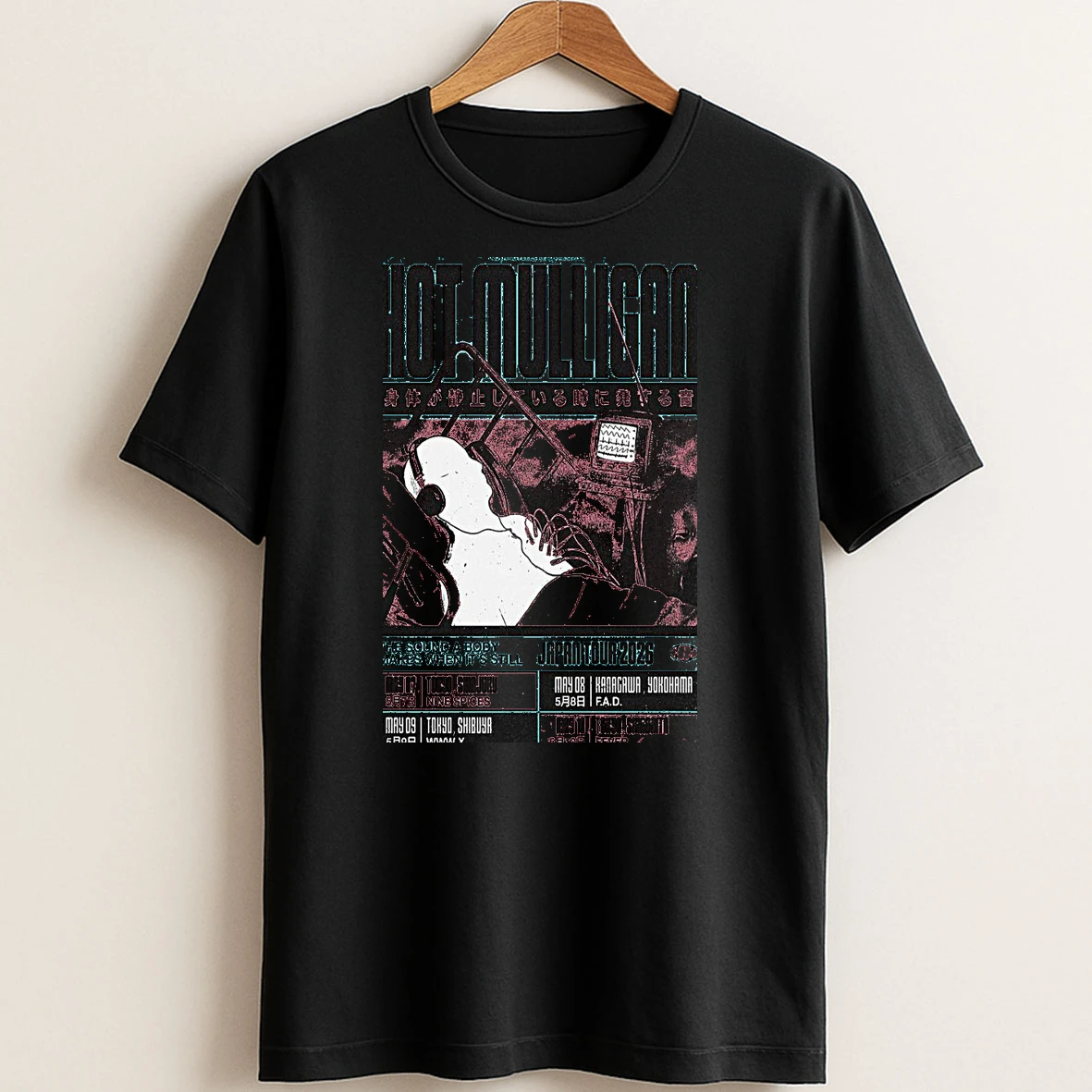 Original Hot Mulligan Japan May 7 10 2026 Tour T Shirt Sweater