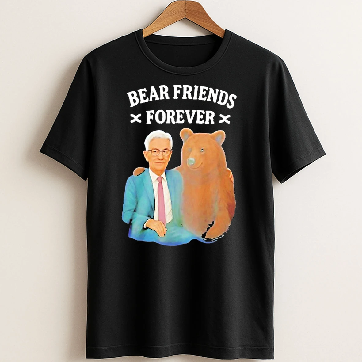 Original Jerome Powell Bear Friends Forever T Shirt Sweater