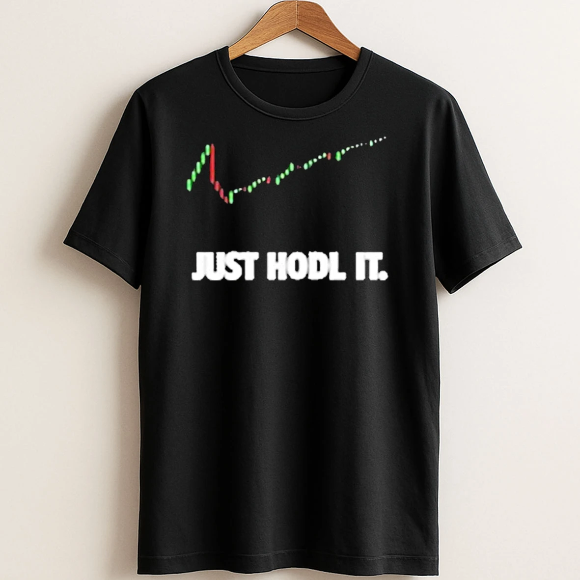 Original Just Hodl It Just Do It Parody T Shirt Sweater