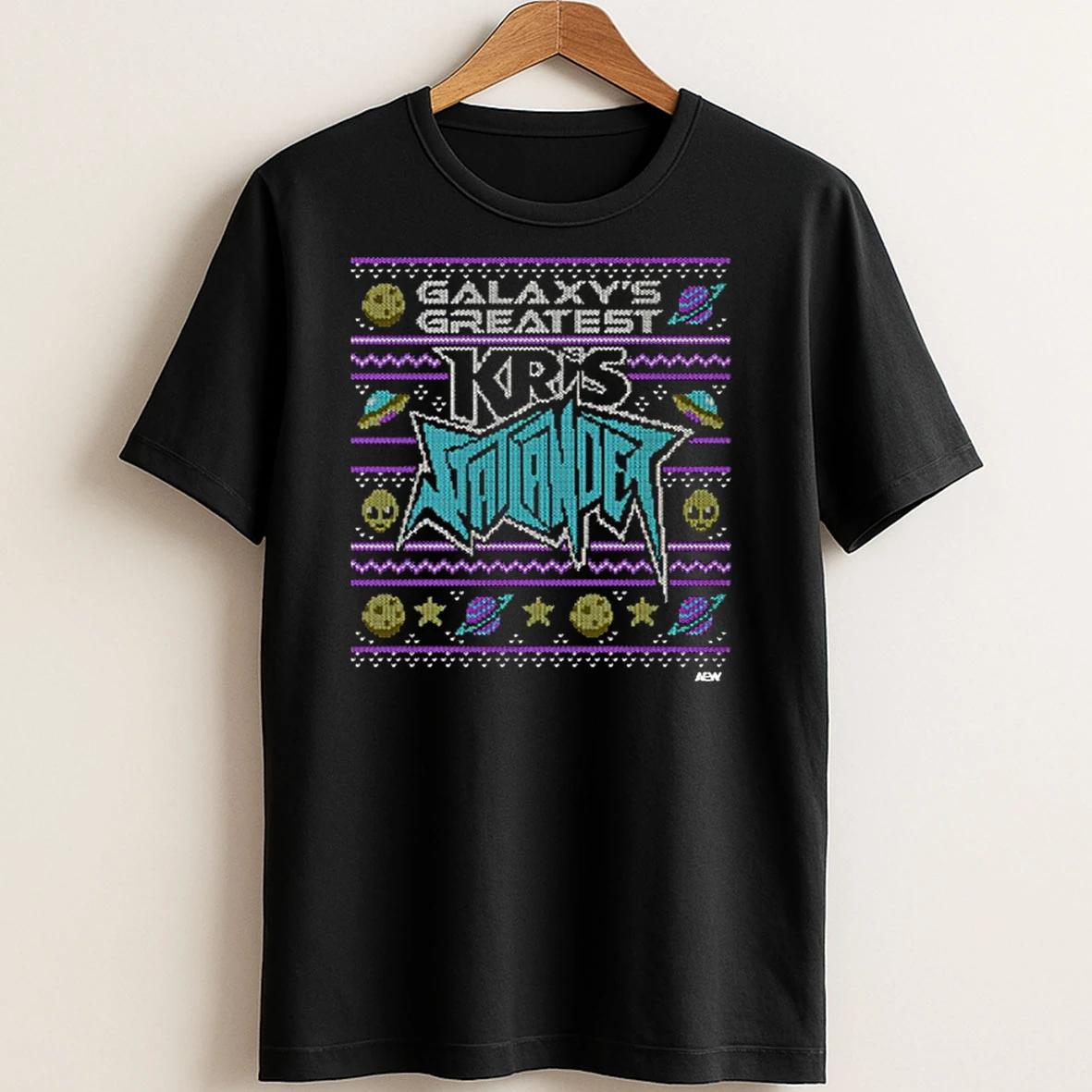 Original Kris Statlander Intergalactic Holiday Tee T Shirt Sweater