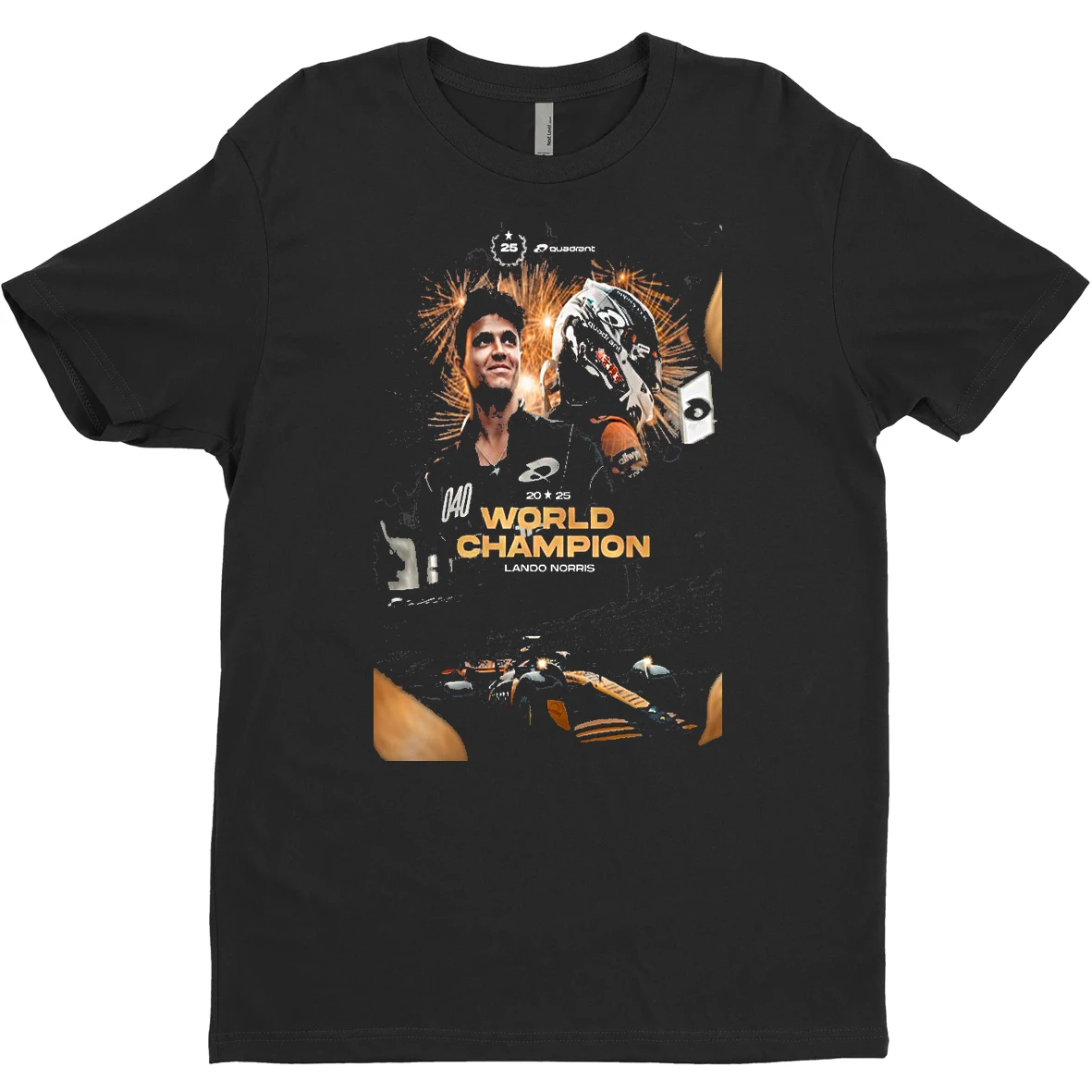 Original Lando Norris F1 World Champion T Shirt Sweater