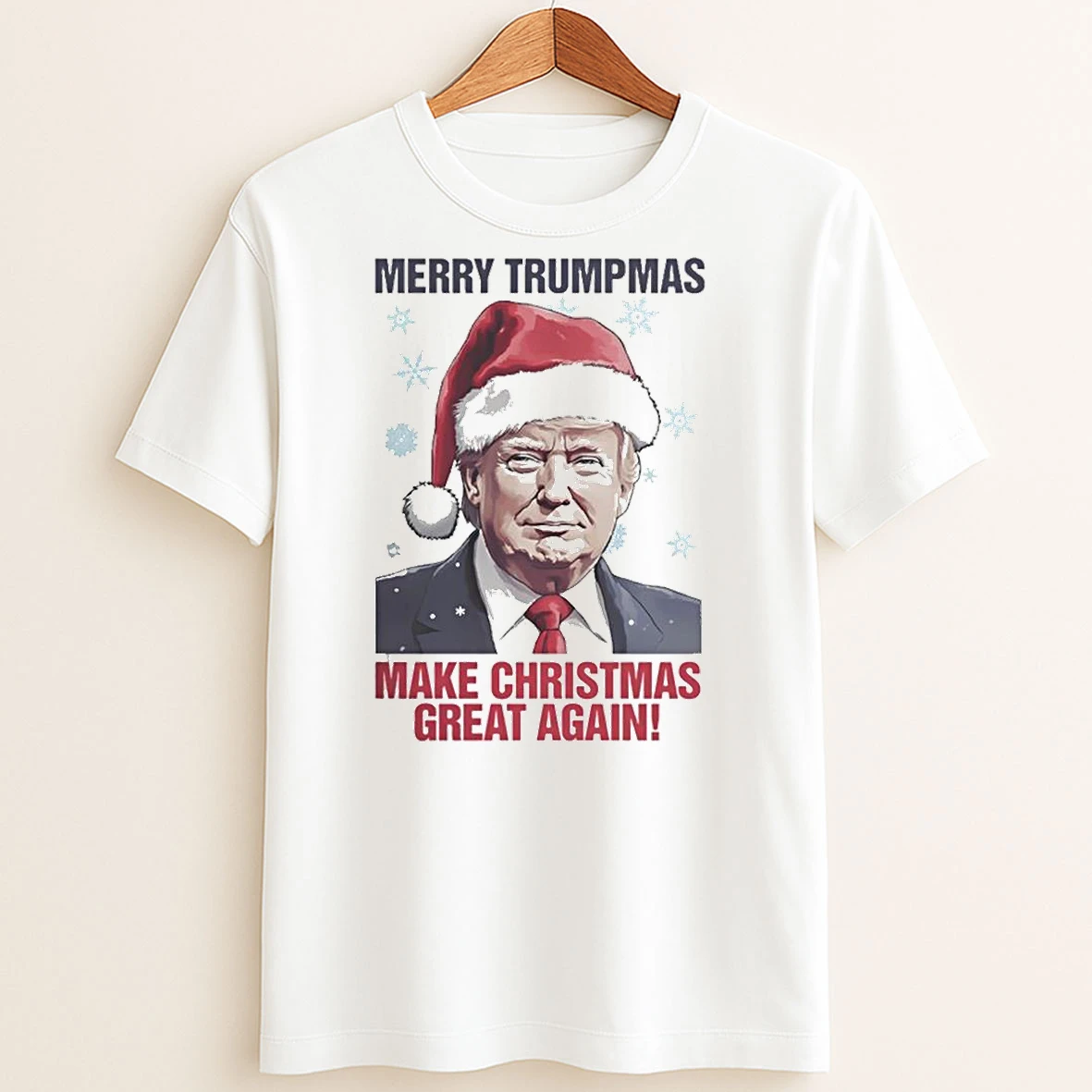 Original Merry Trumpmas Make Christmas Great Again Hat Holiday T Shirt Sweater