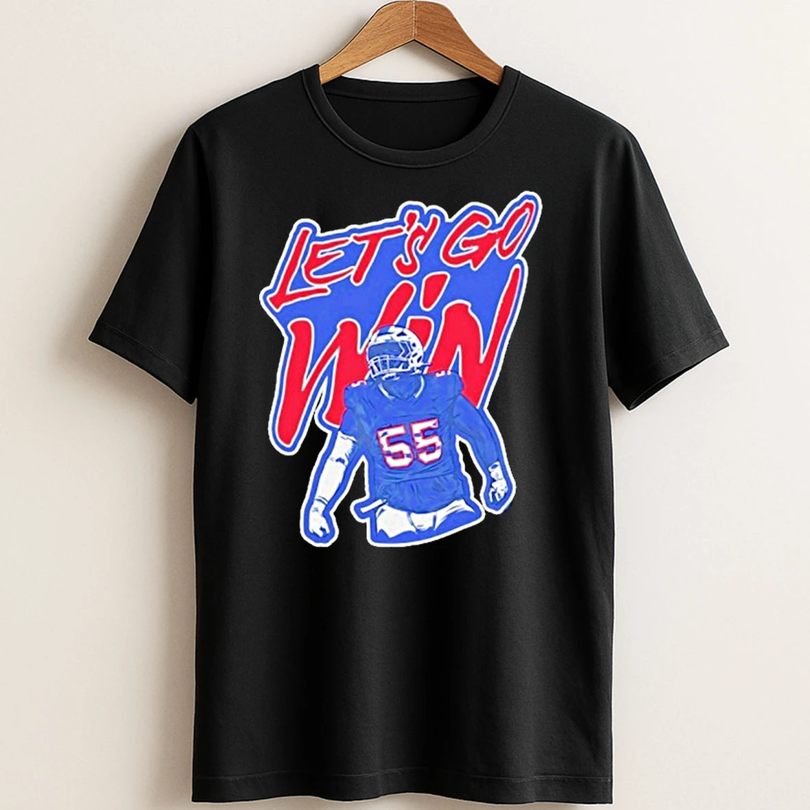 Original Michael Hoecht Buffalo Bills Lets Go Win T Shirt Sweater